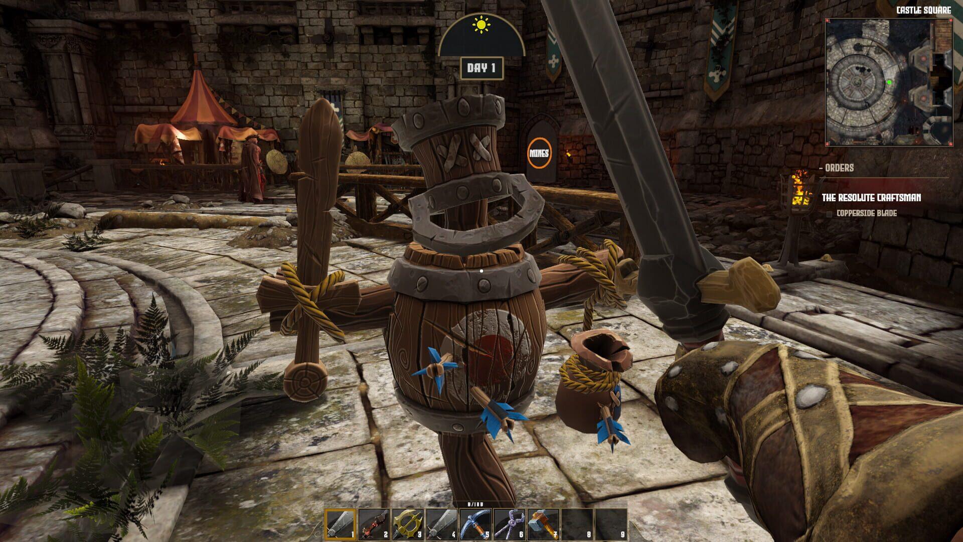 Medieval Crafter: Blacksmith - akcja w grze