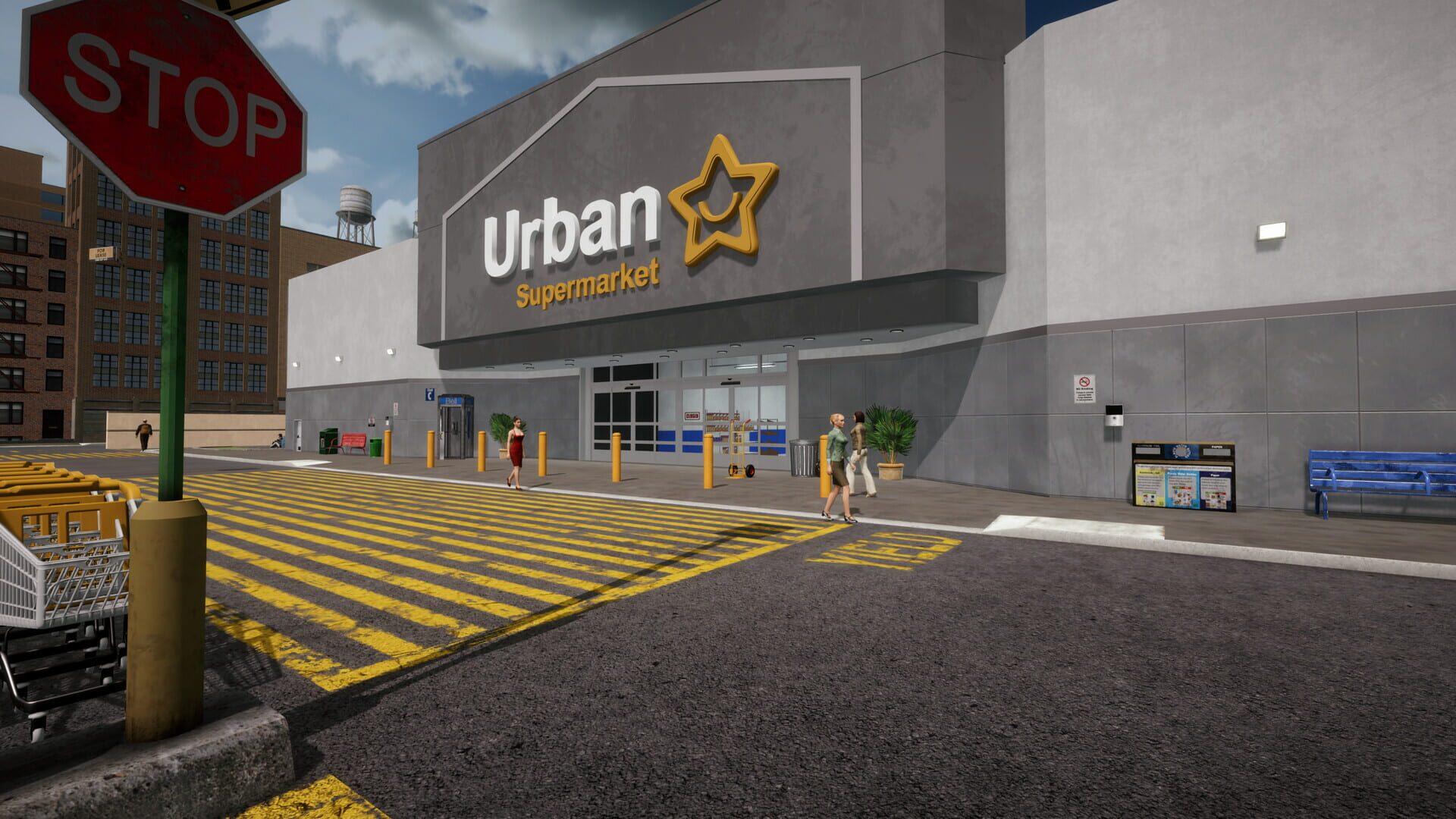 Megastore Simulator - świat gry, lokacja