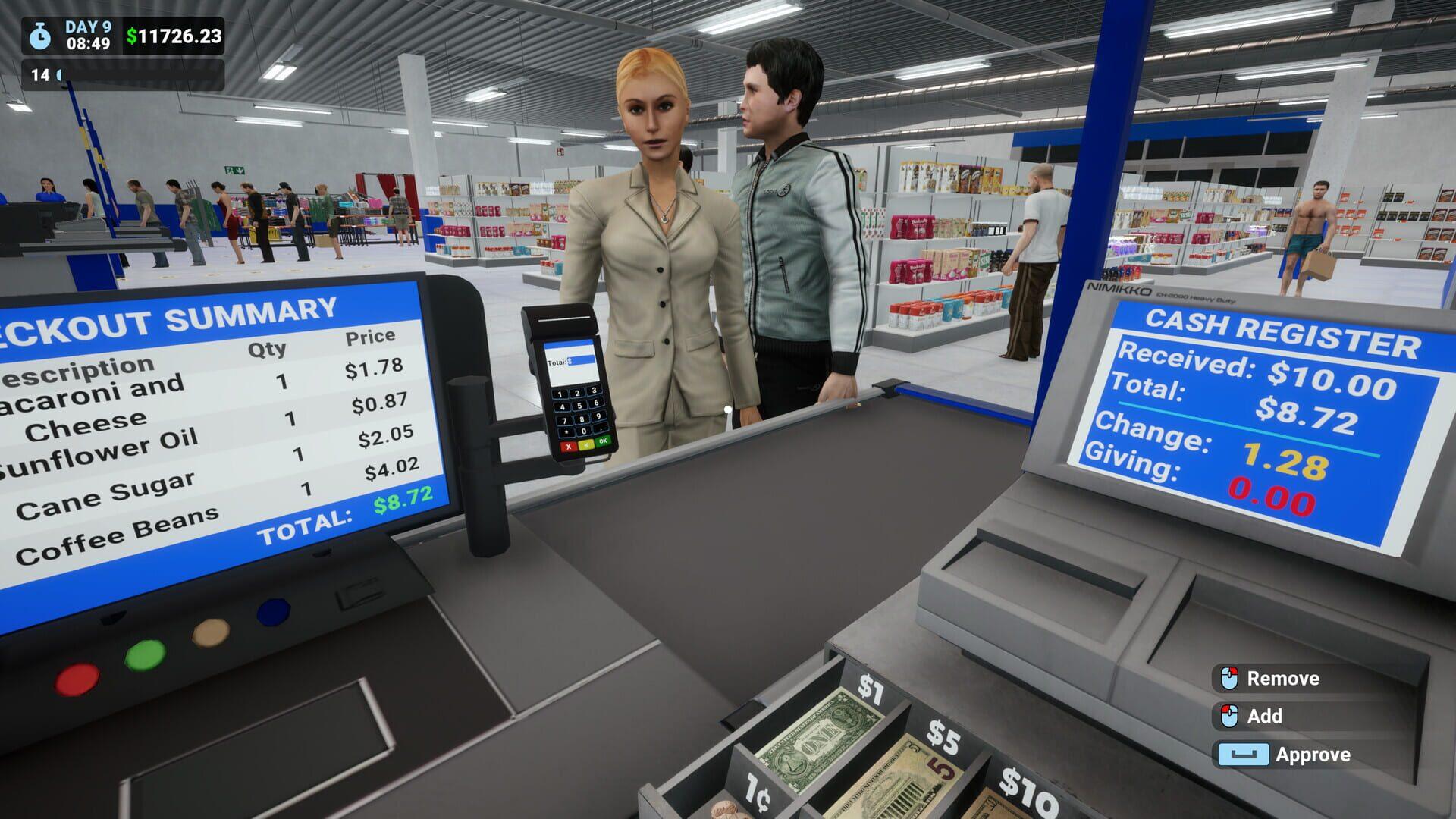 Megastore Simulator - akcja w grze