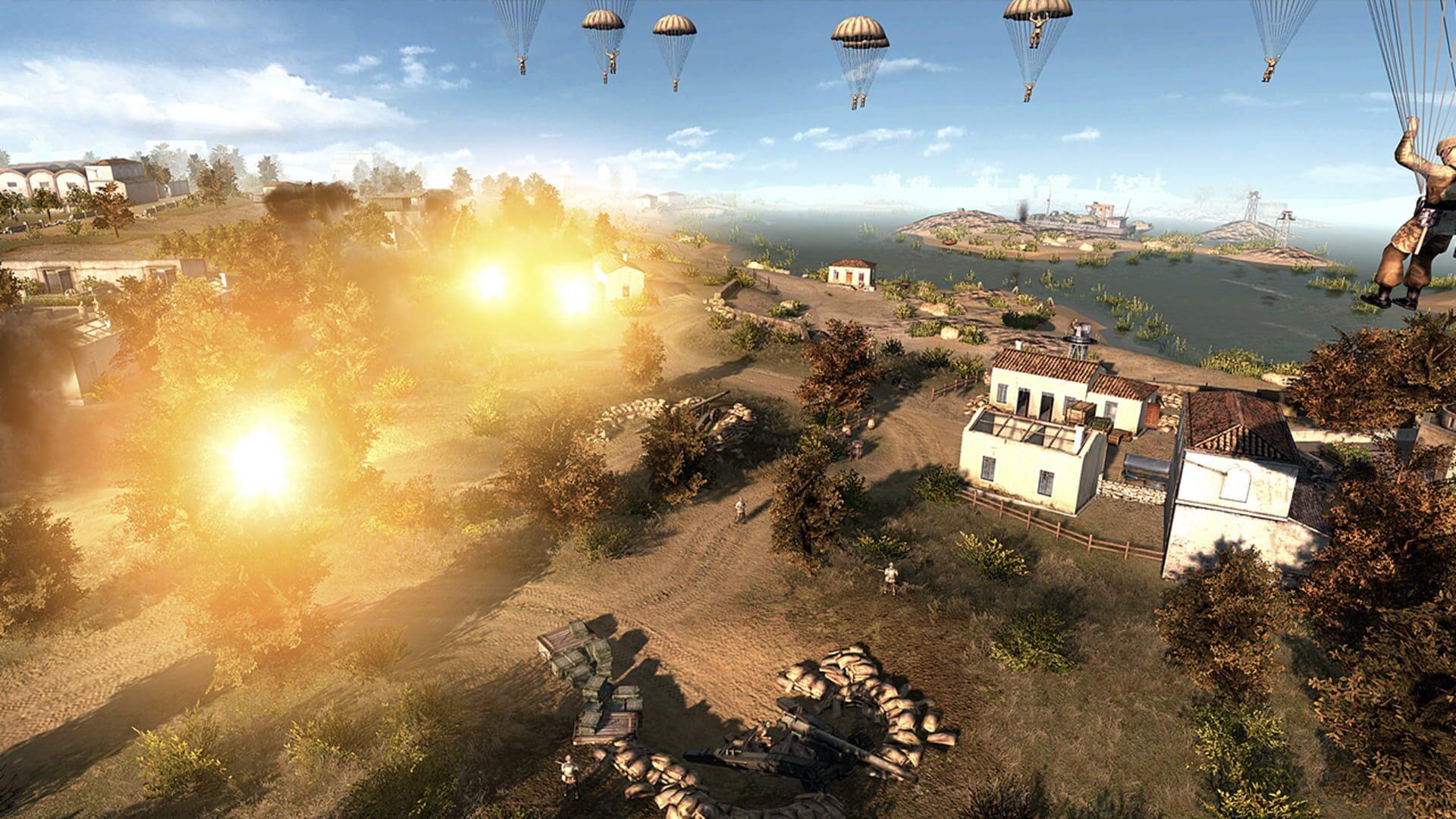 Men of War: Assault Squad 2 - Airborne - świat gry, lokacja