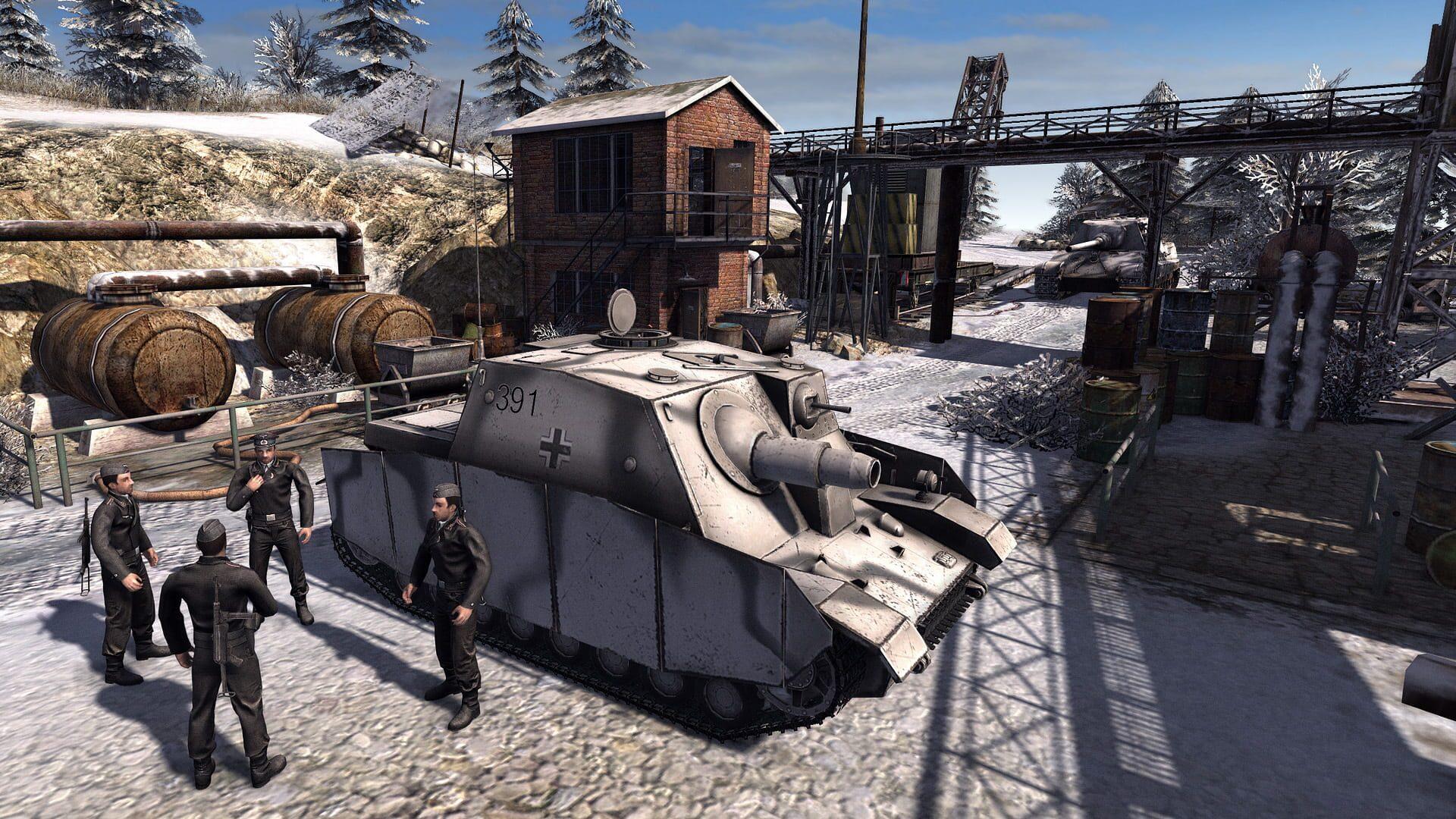 Men of War: Assault Squad 2 - Ostfront Veteranen - akcja w grze