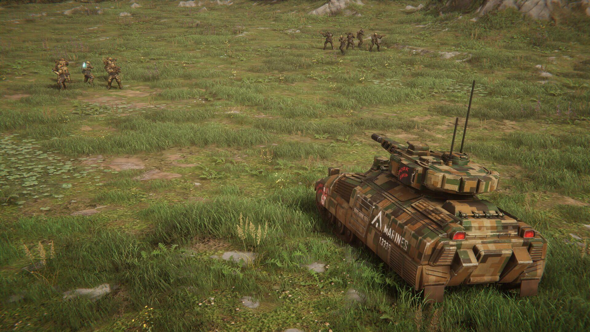 Menace - główny screenshot z gry