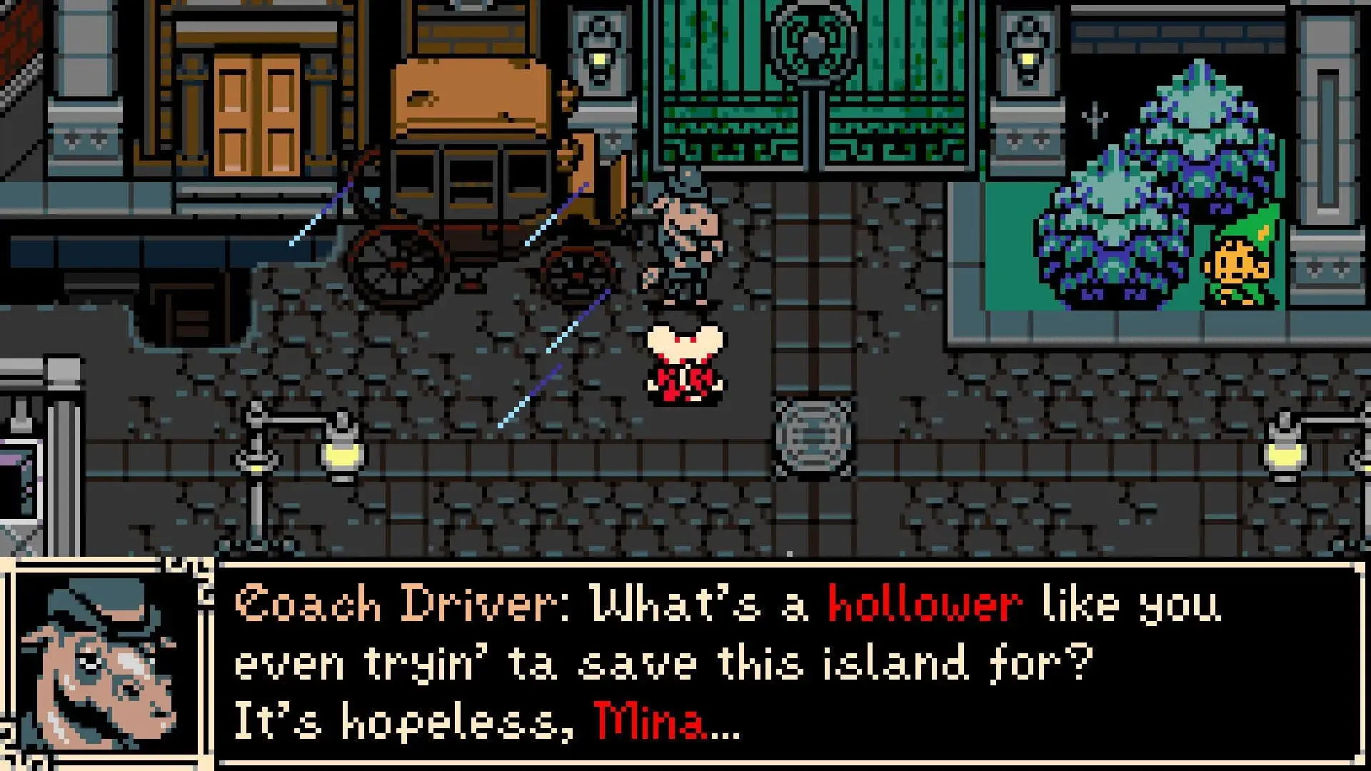 Mina the Hollower (Switch) - świat gry, lokacja