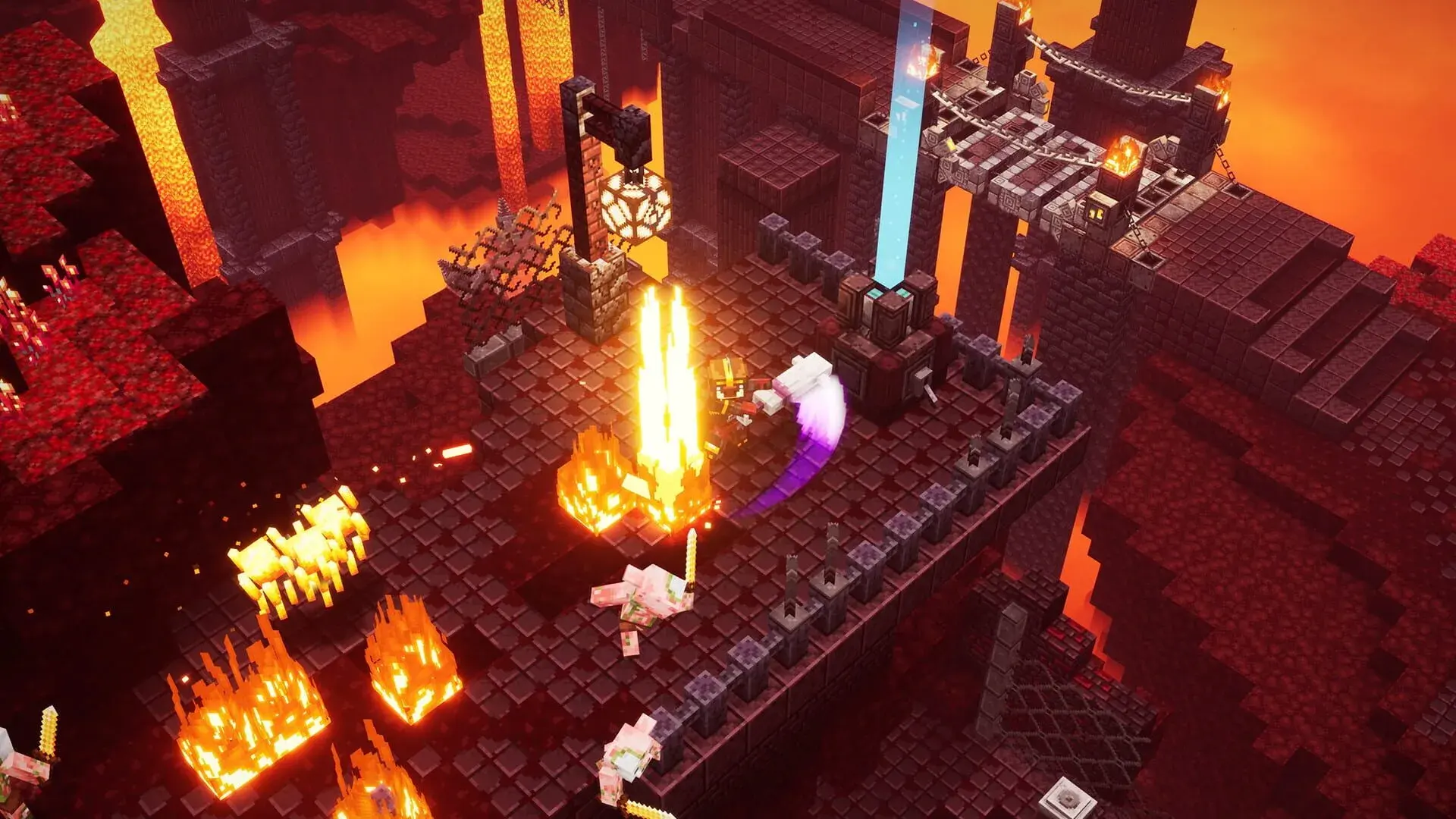 Minecraft Dungeons: Flames of the Nether - screenshot wysokiej jakości