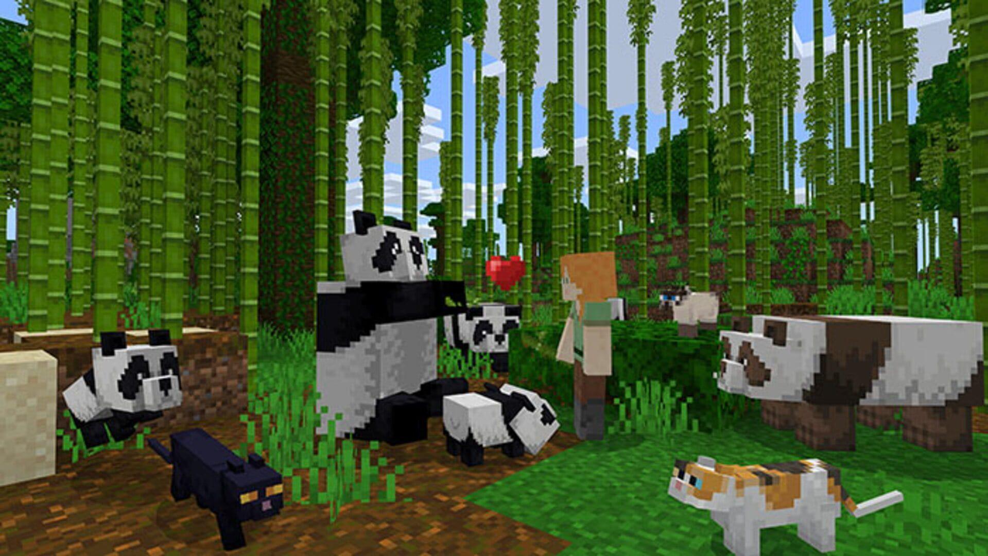 Minecraft (Switch) - akcja w grze