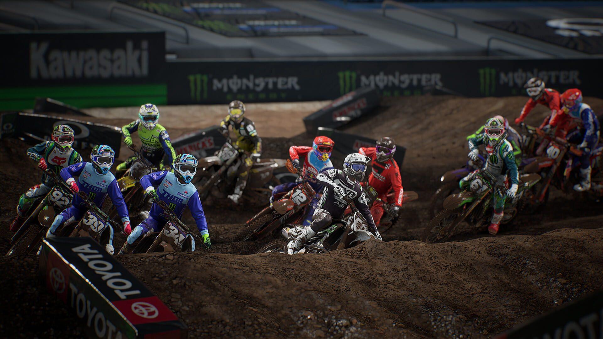 Monster Energy Supercross: The Official Videogame 3 - akcja w grze