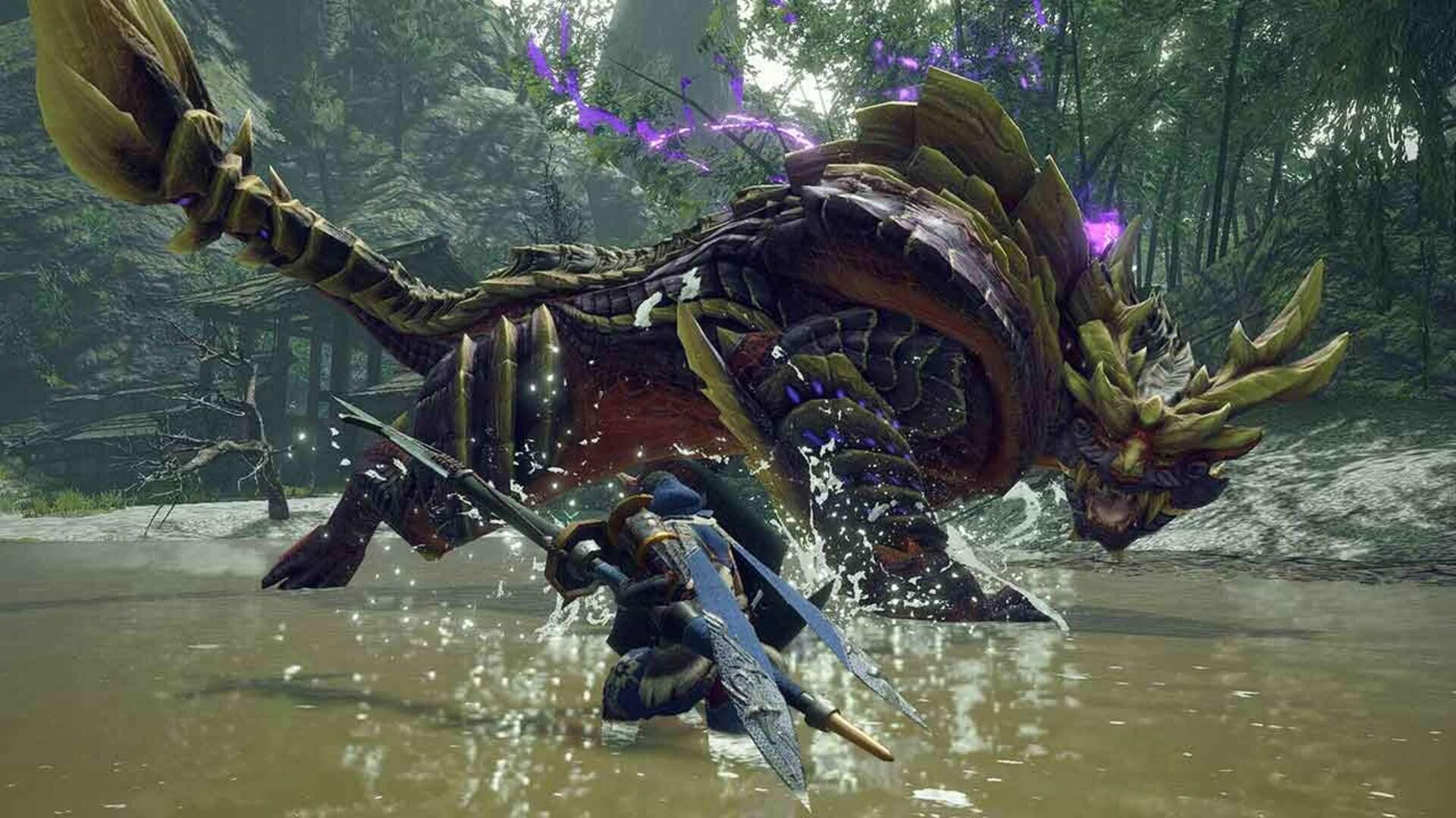 Monster Hunter Rise - główny screenshot z gry