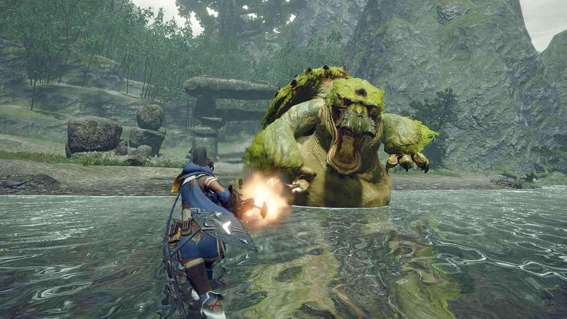 Monster Hunter Rise - gameplay screenshot