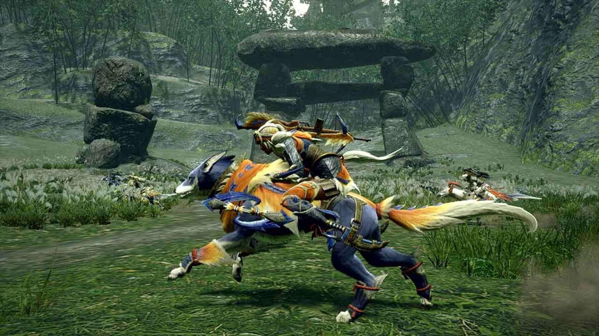Monster Hunter Rise - akcja w grze