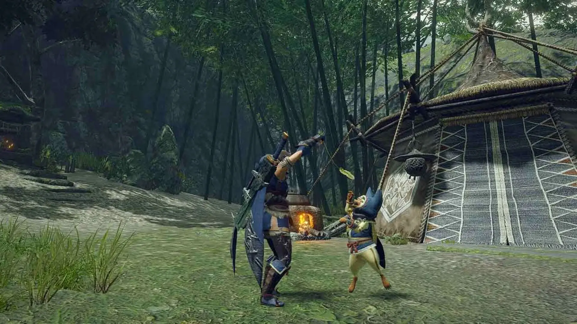 Monster Hunter Rise: Deluxe Edition - główny screenshot z gry