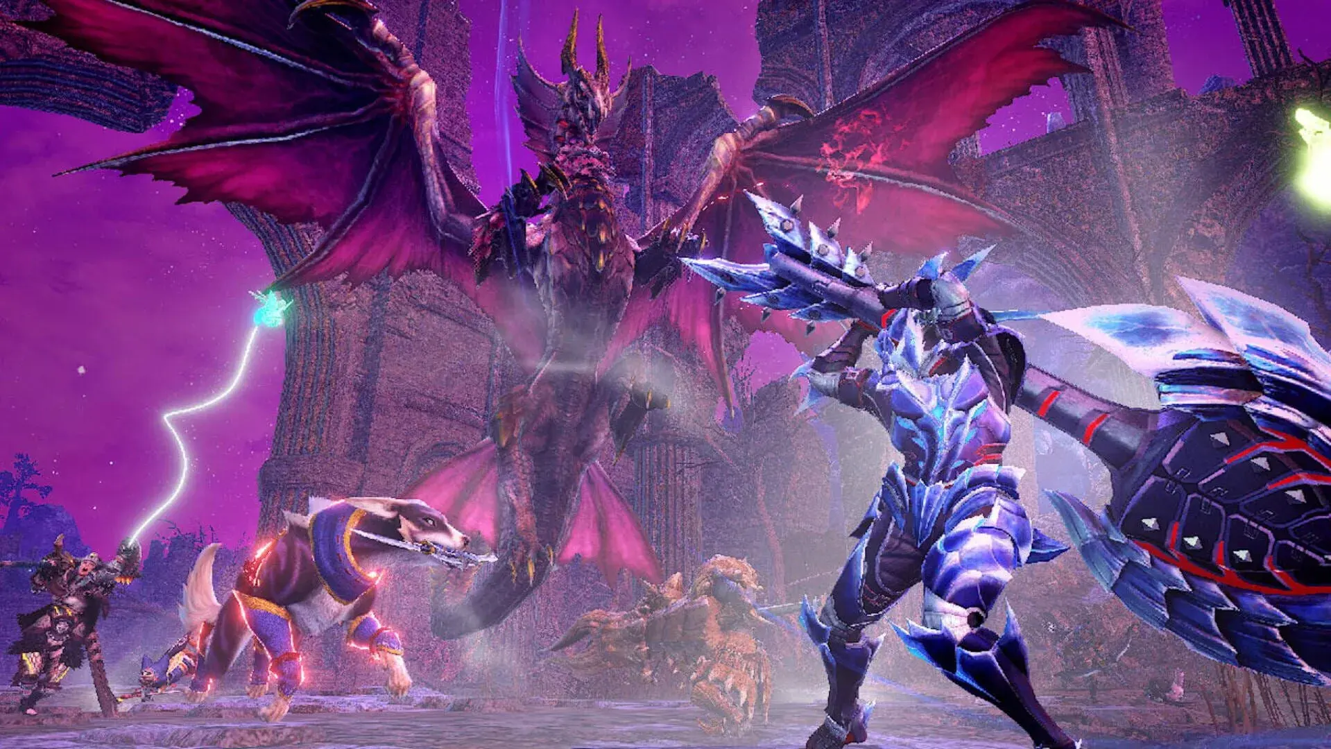Monster Hunter Rise: Sunbreak (Switch) - główny screenshot z gry