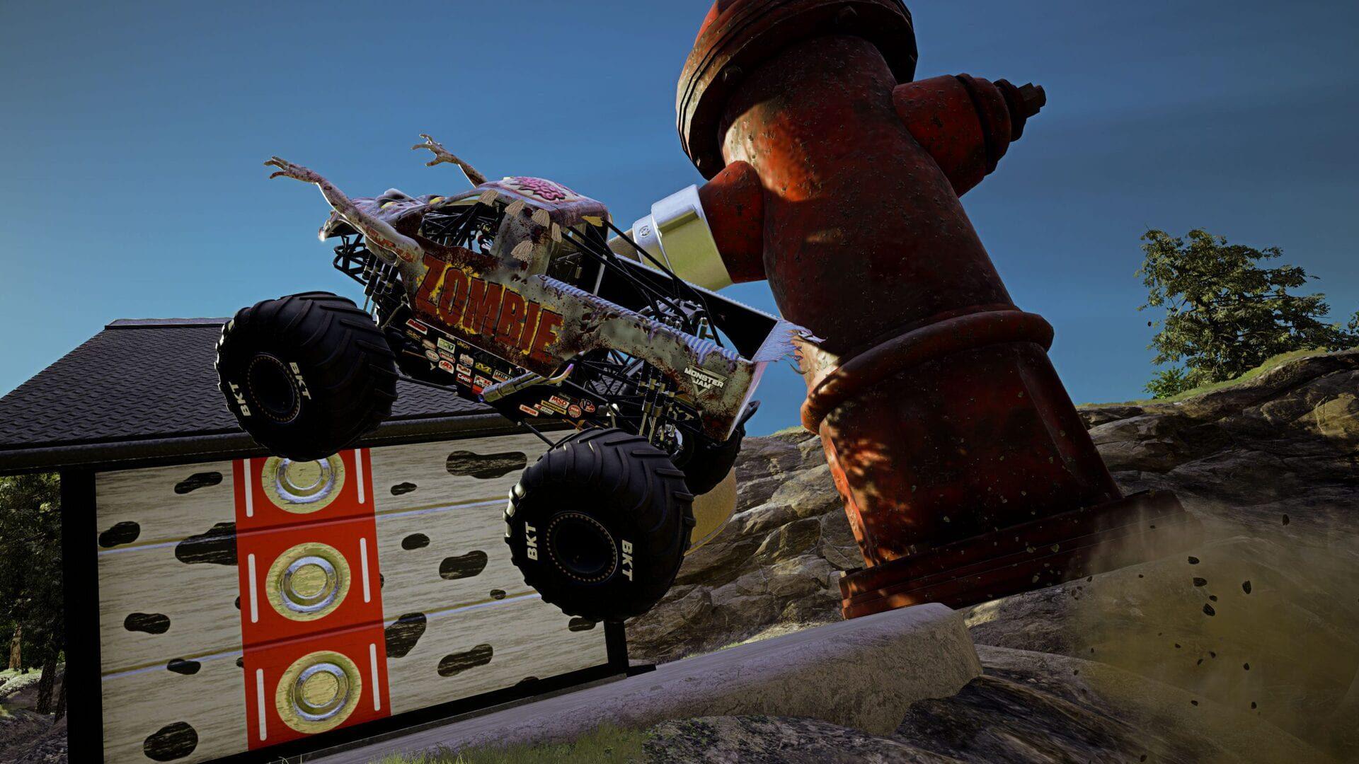Monster Jam Steel Titans 2 - akcja w grze