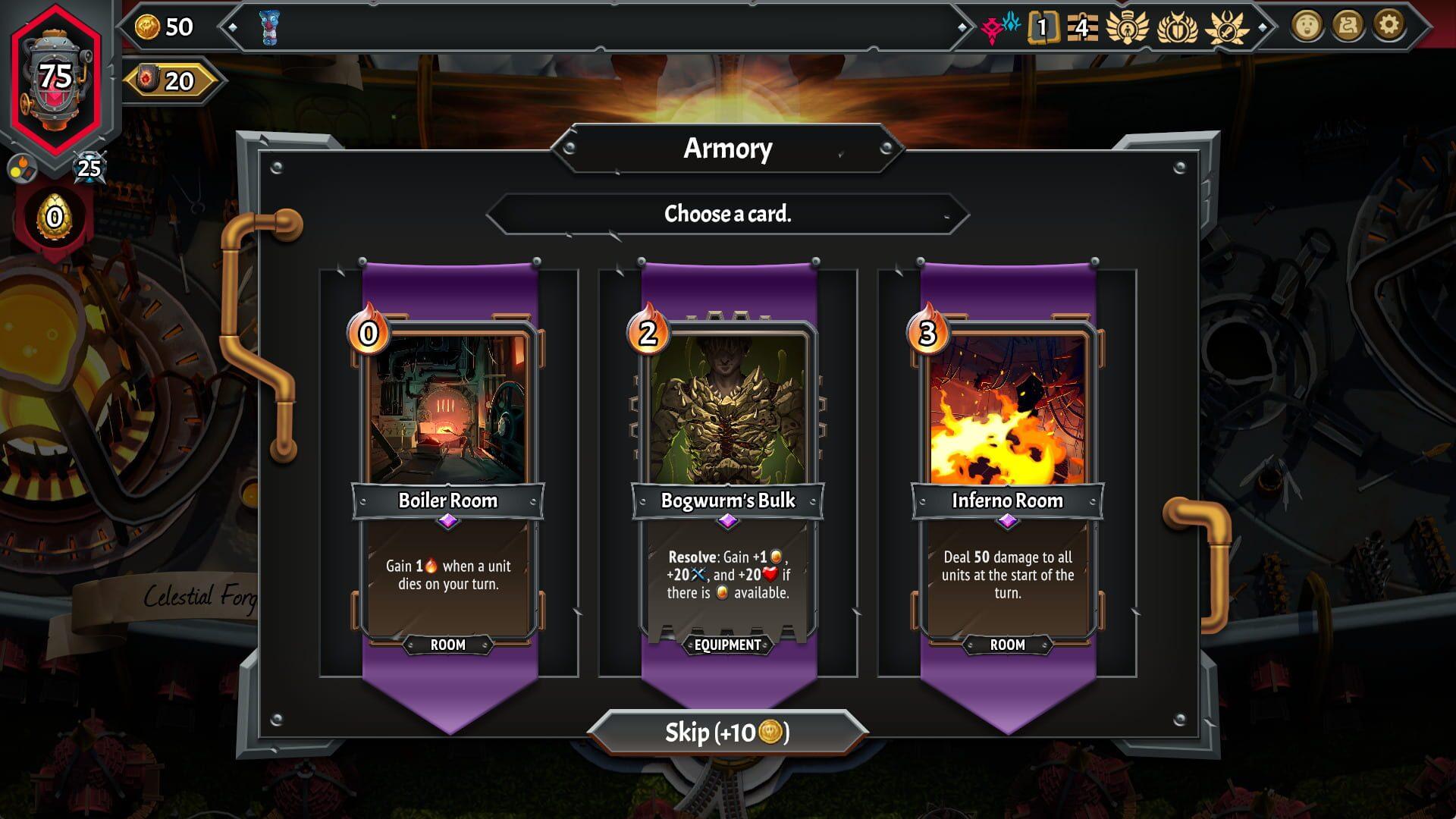Monster Train 2 - akcja w grze