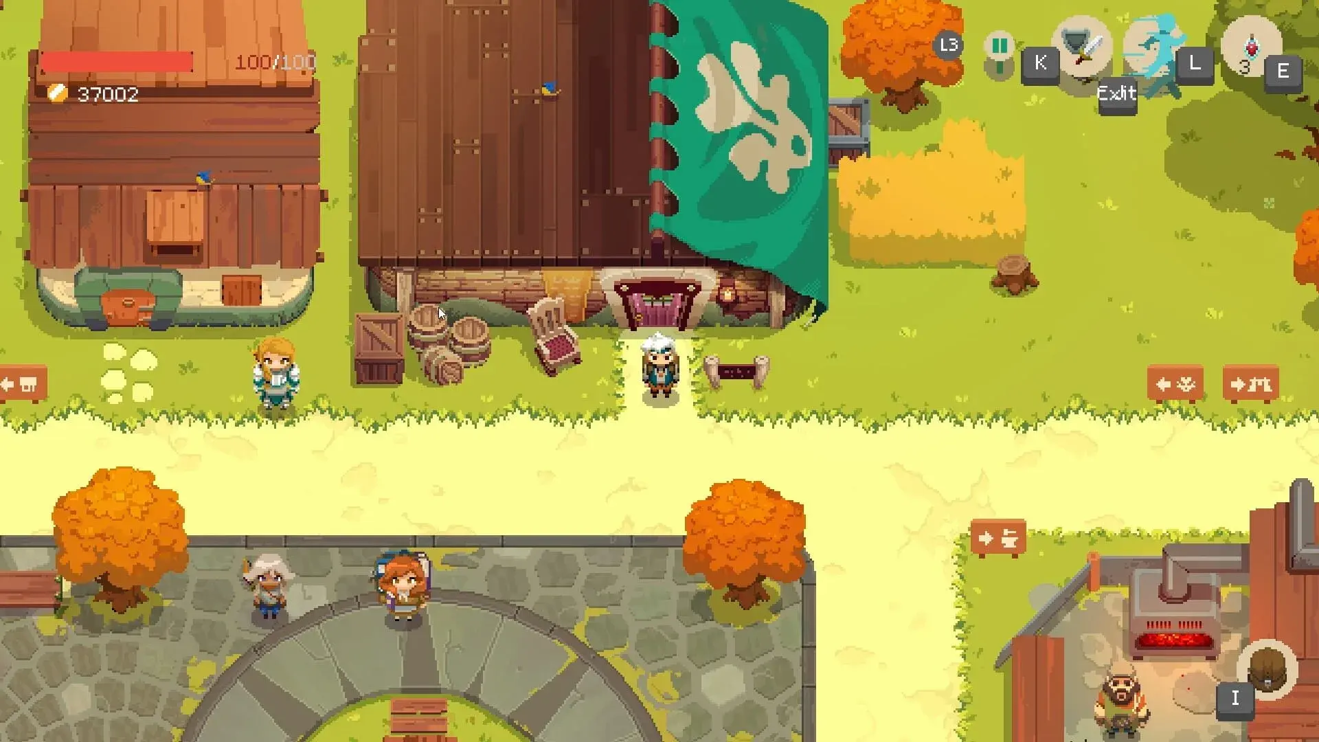 Moonlighter - gameplay screenshot