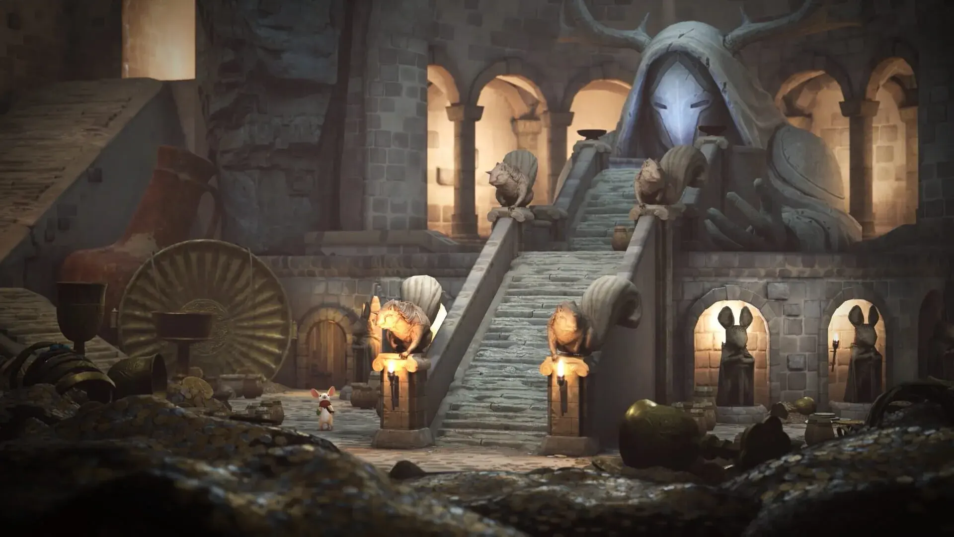 Moss: The Forgotten Relic (PS5) - świat gry, lokacja