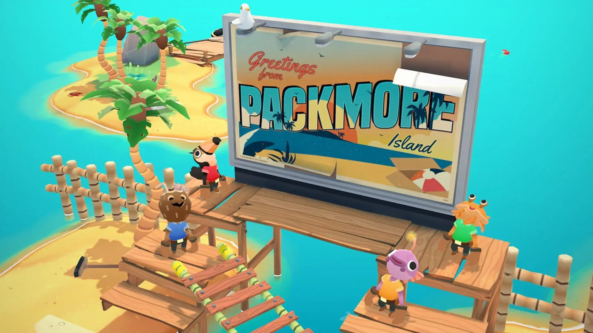 Moving Out: Movers in Paradise - główny screenshot z gry