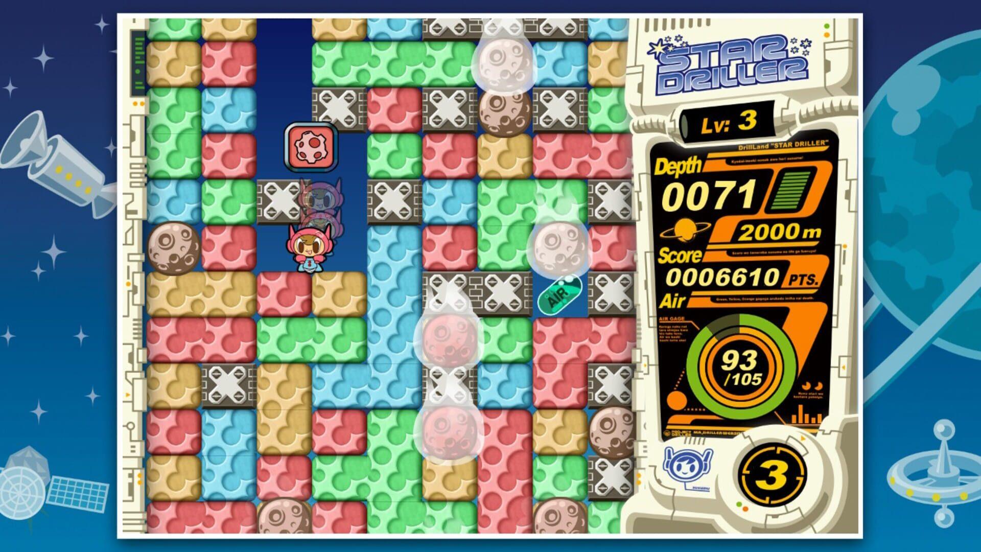 Mr. Driller: DrillLand - główny screenshot z gry