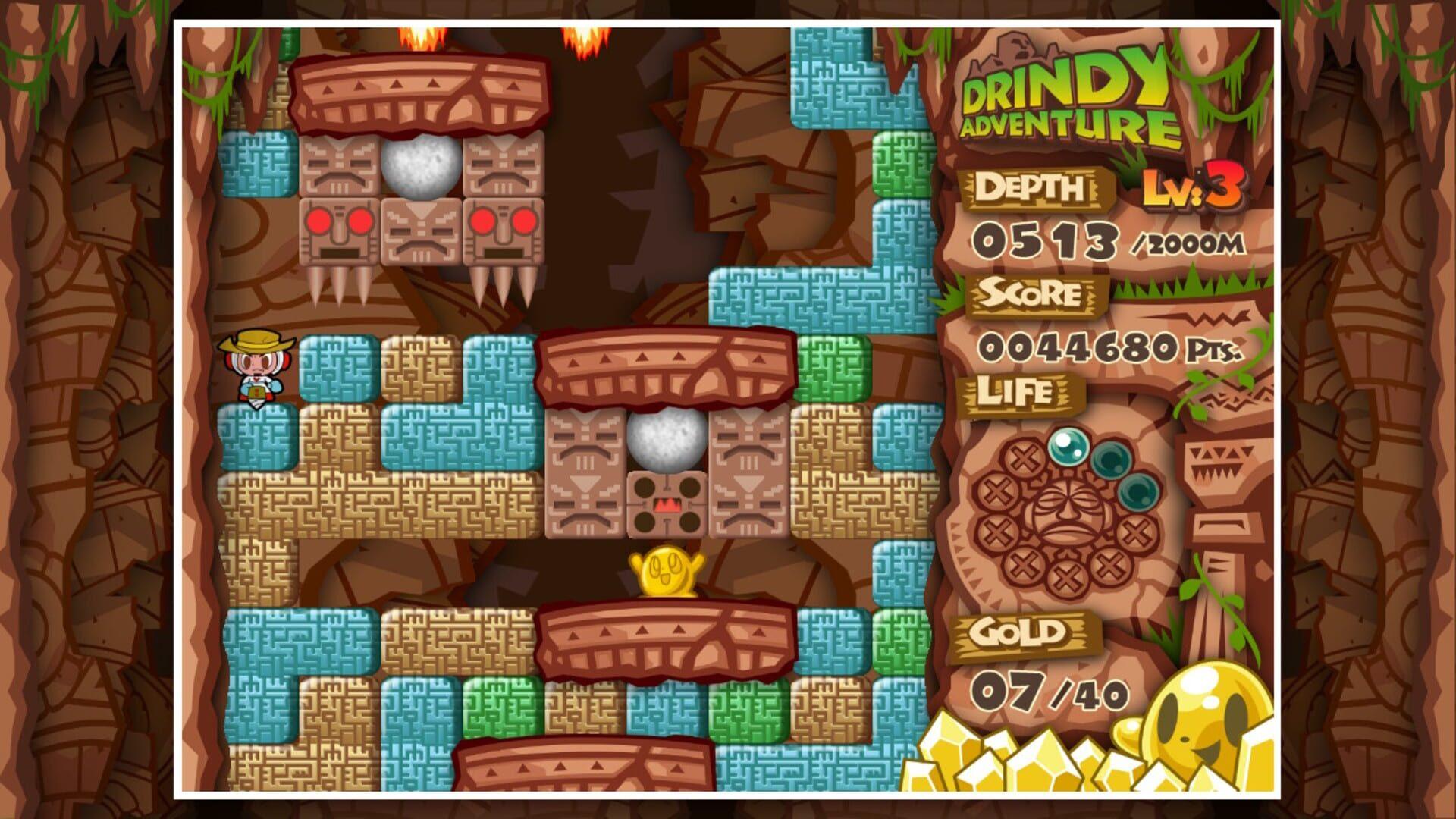 Mr. Driller: DrillLand - akcja w grze