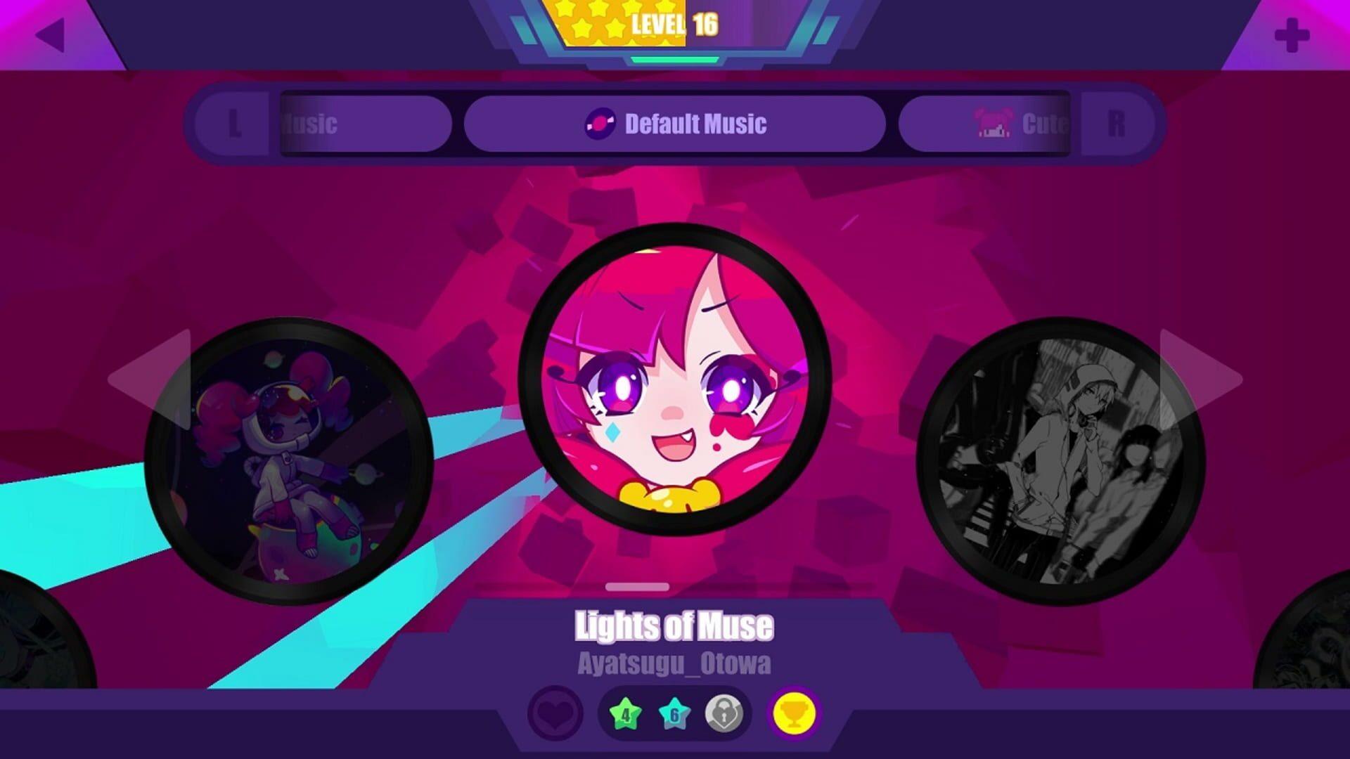Muse Dash - akcja w grze