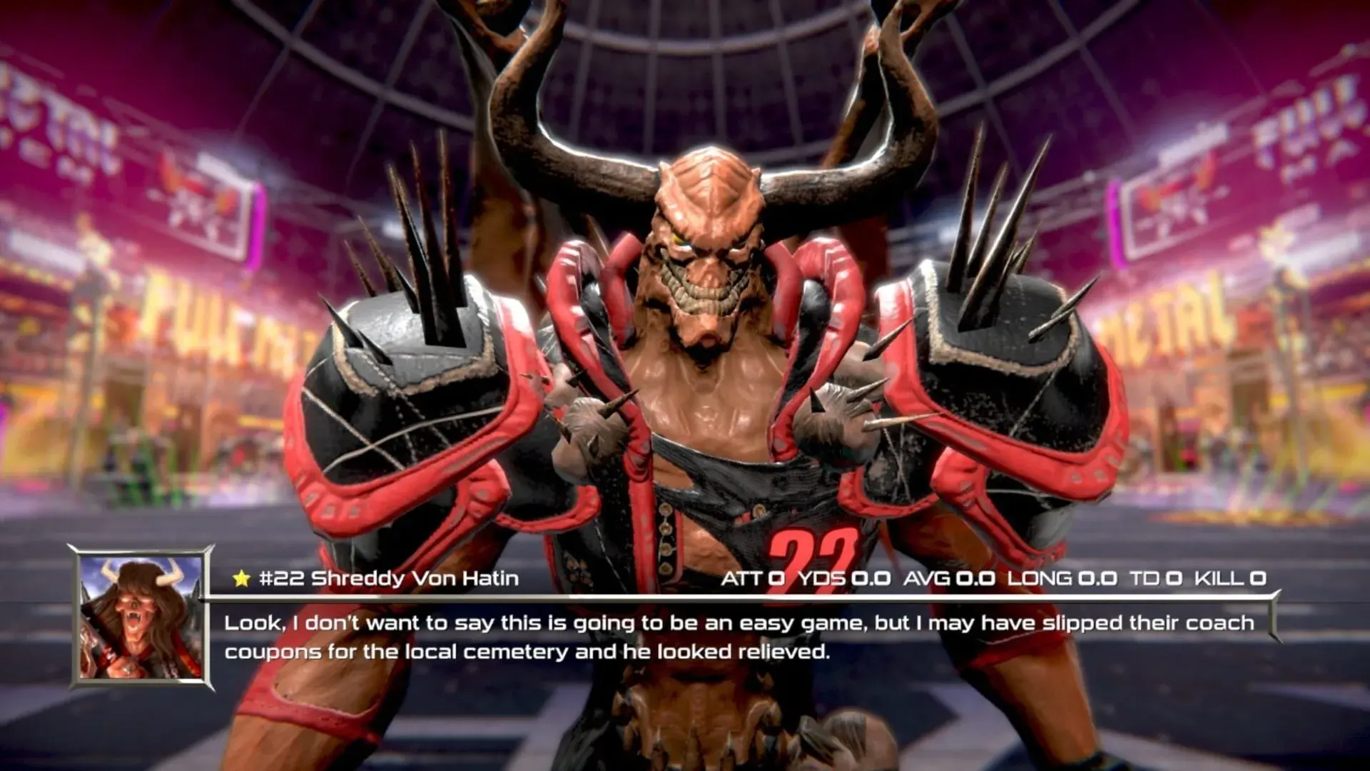 Mutant Football League: Dynasty Edition - główny screenshot z gry