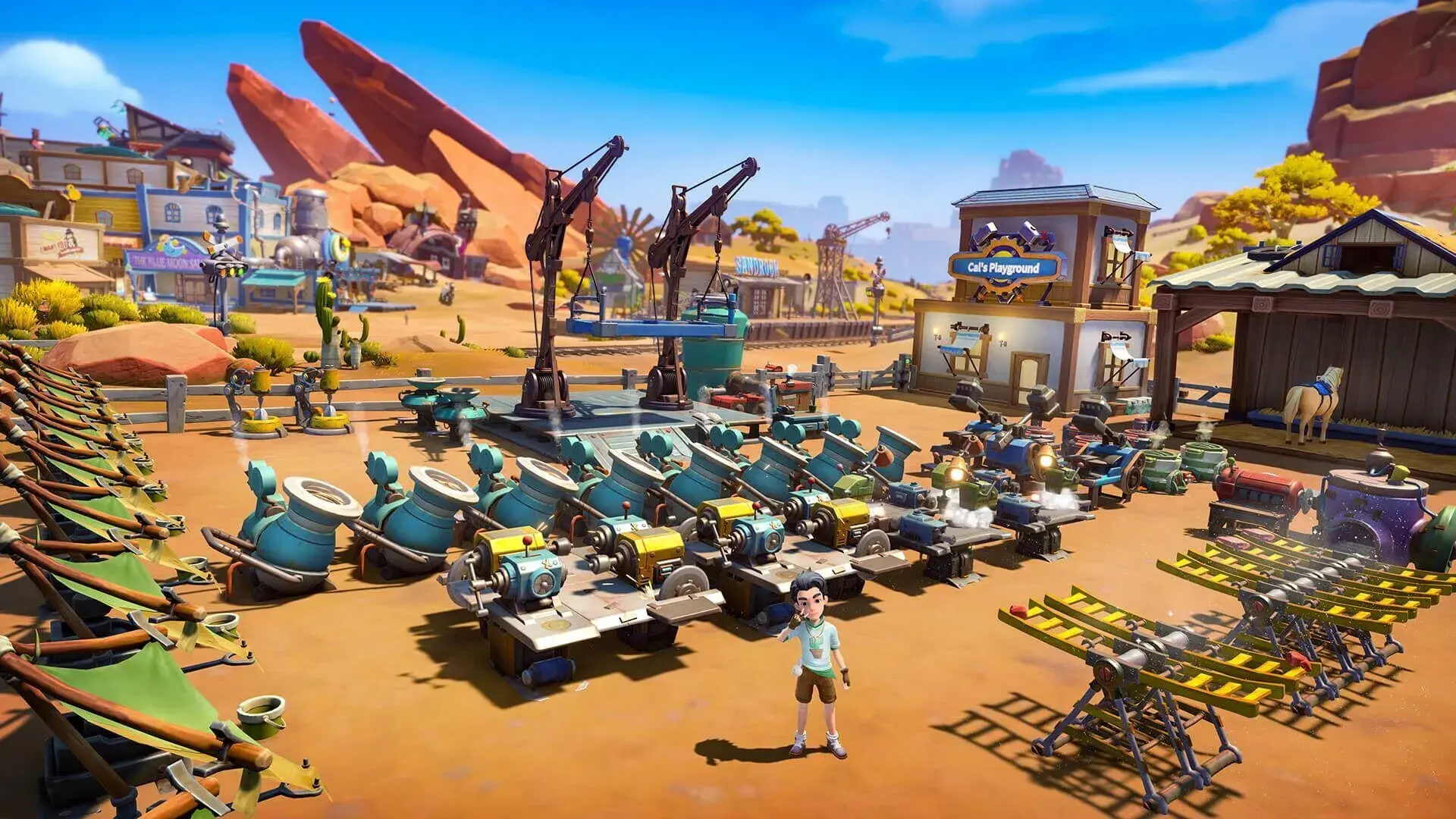 My Time at Sandrock: Deluxe Edition - gameplay screenshot