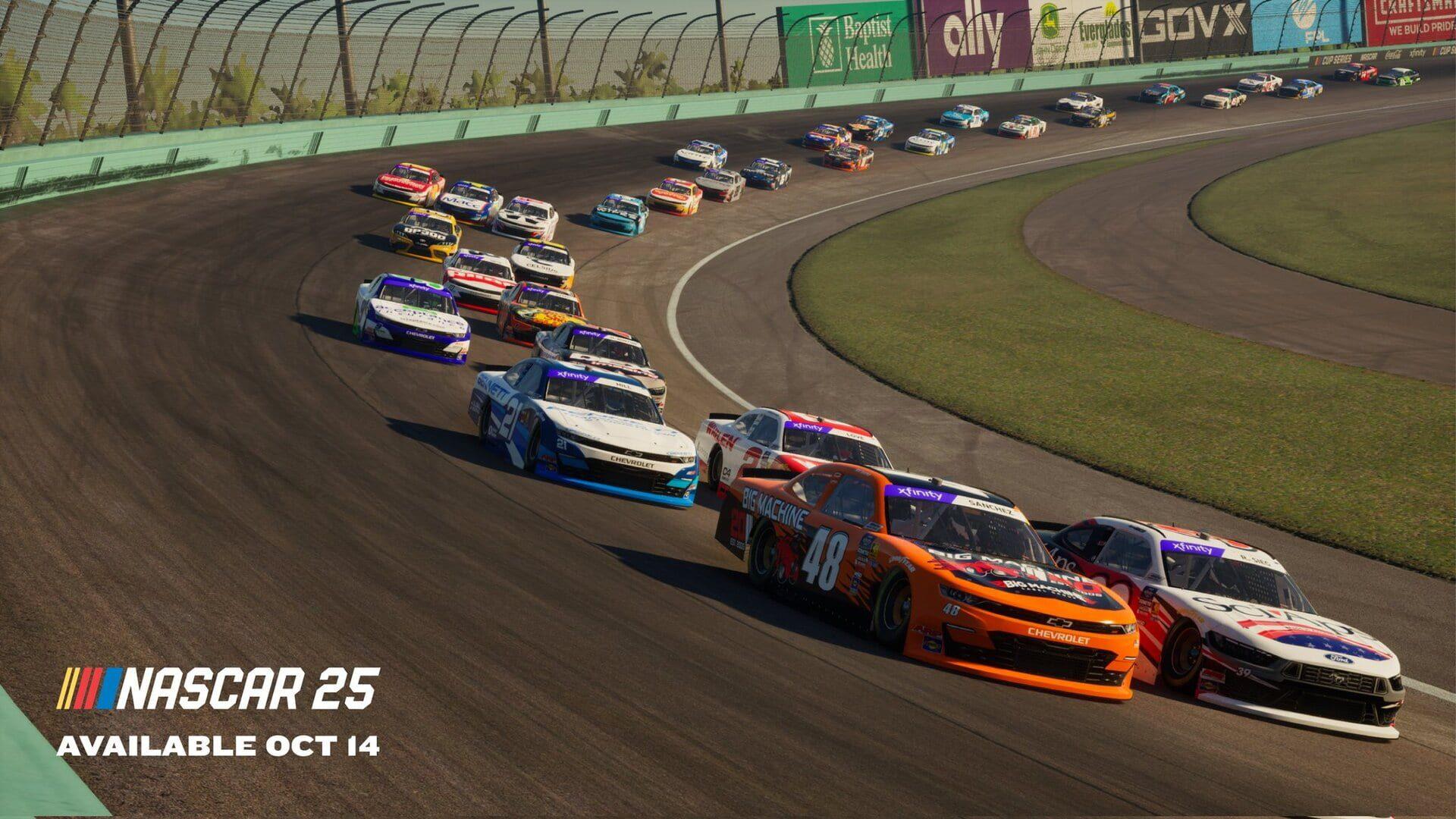 NASCAR 25 - główny screenshot z gry