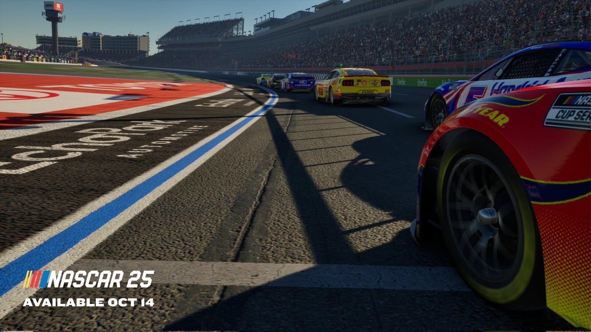 NASCAR 25 - świat gry, lokacja
