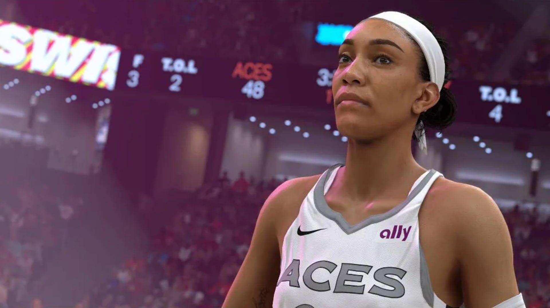 NBA 2K25 - akcja w grze