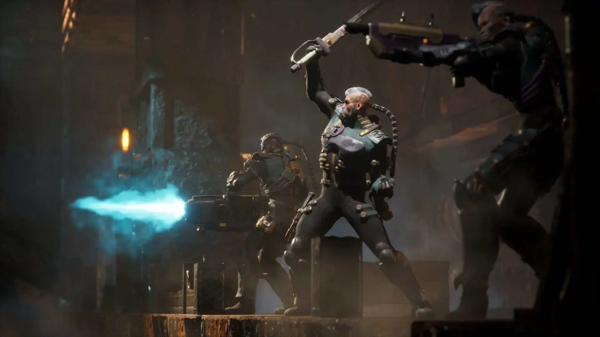 Necromunda: Underhive Wars - Van Saar Gang - akcja w grze