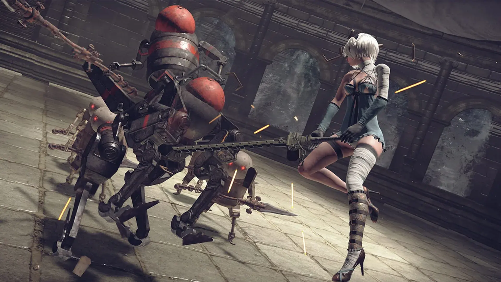 Nier: Automata - 3C3C1D119440927 - świat gry, lokacja