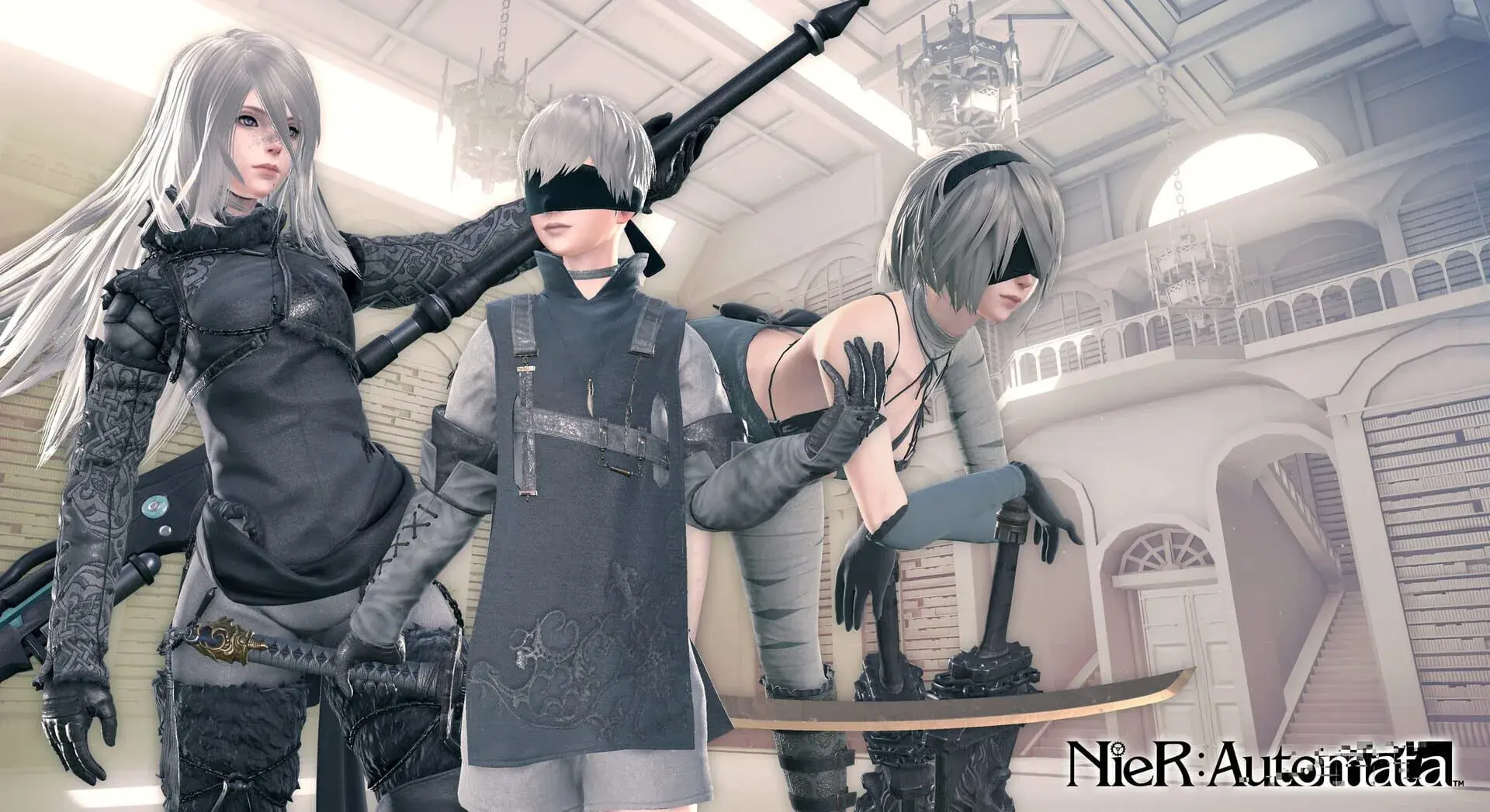 Nier: Automata - 3C3C1D119440927 - akcja w grze