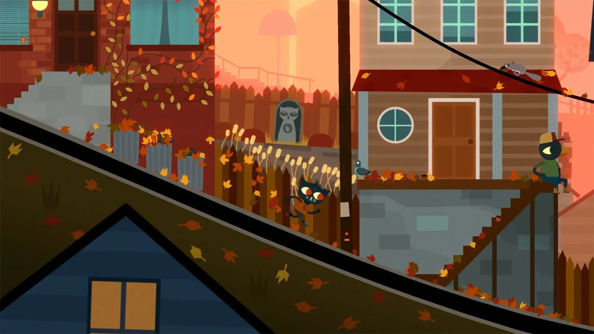 Night in the Woods - akcja w grze