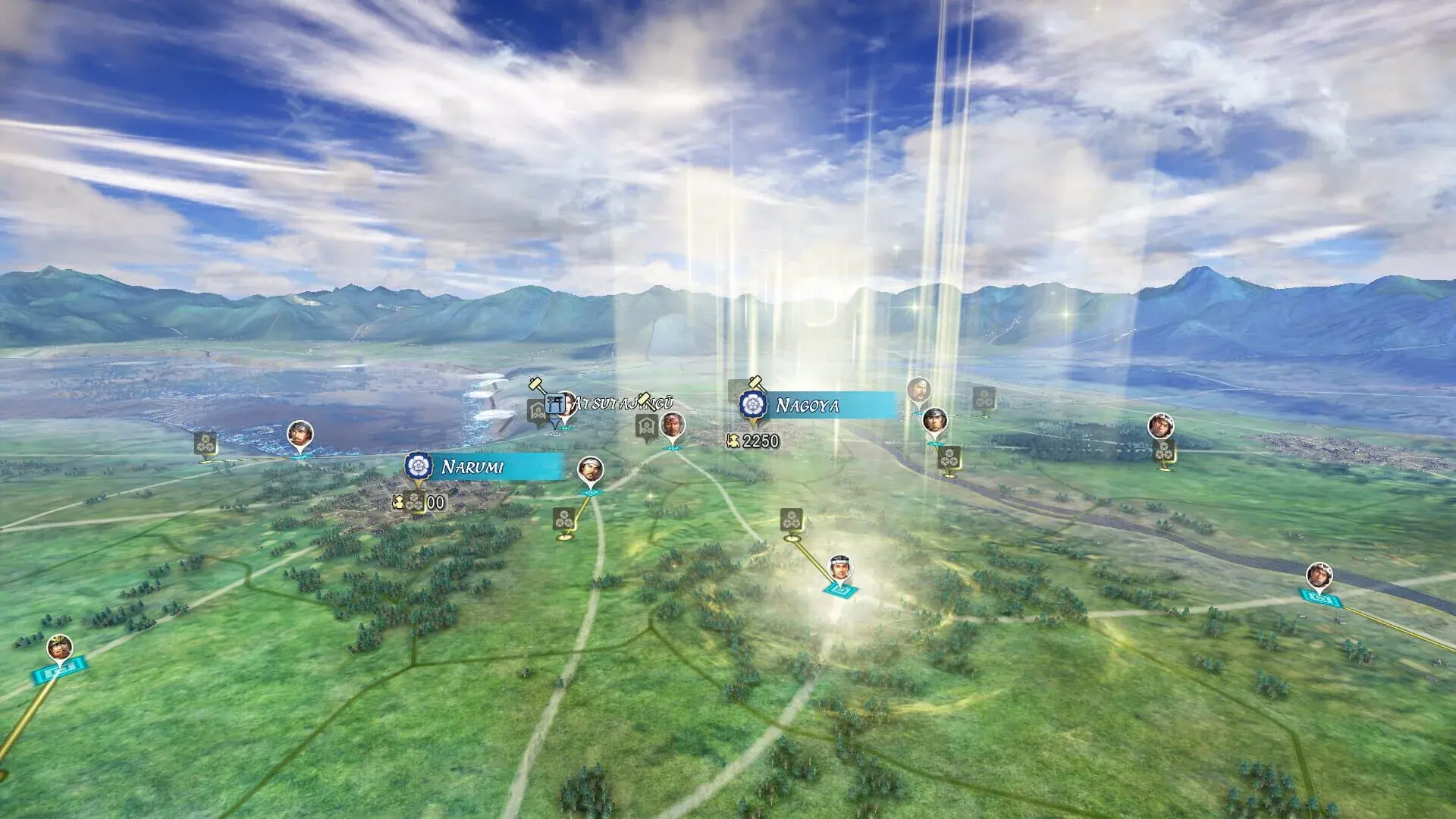 Nobunaga's Ambition: Awakening - główny screenshot z gry