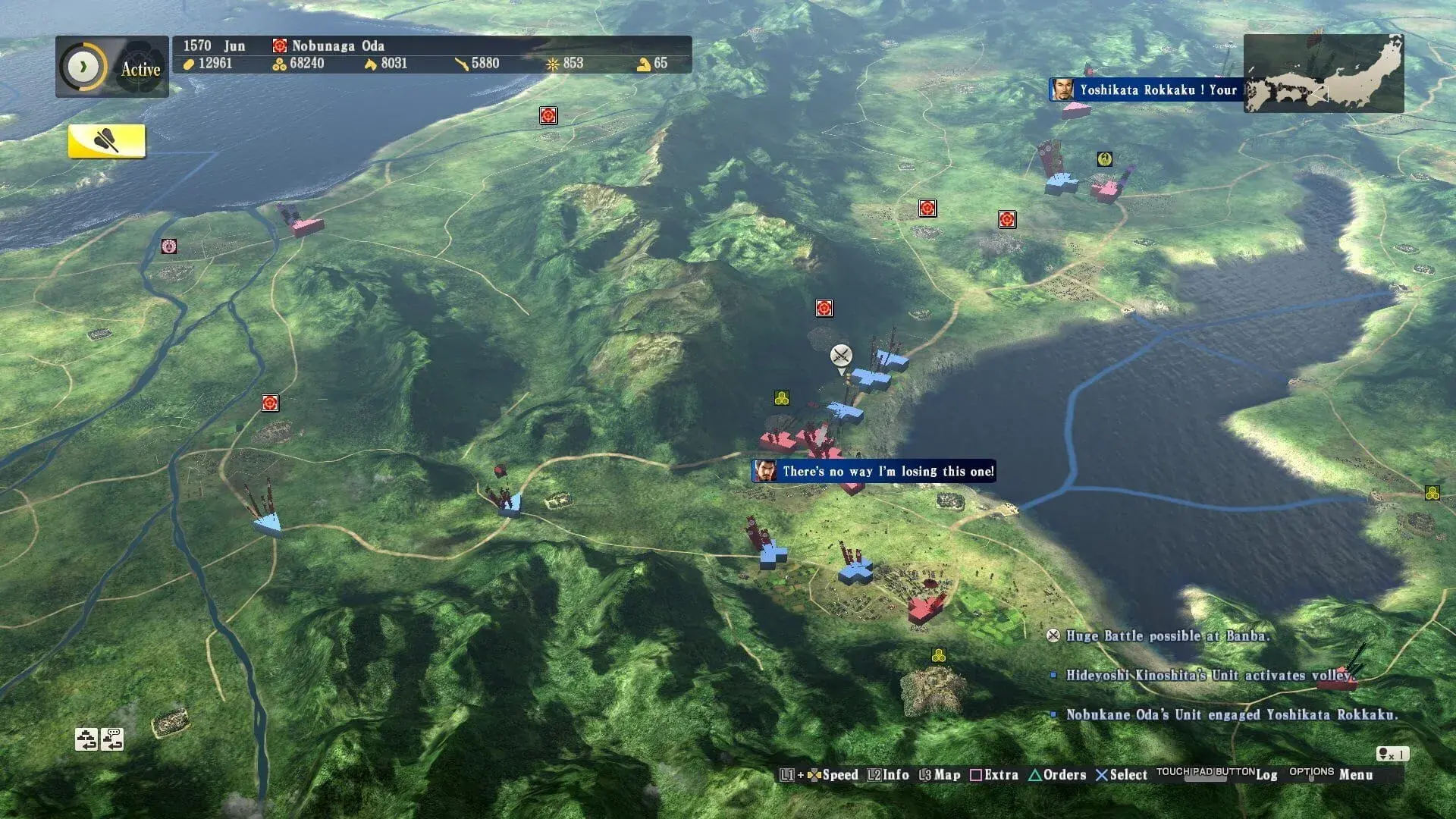 Nobunaga's Ambition: Sphere of Influence - świat gry, lokacja