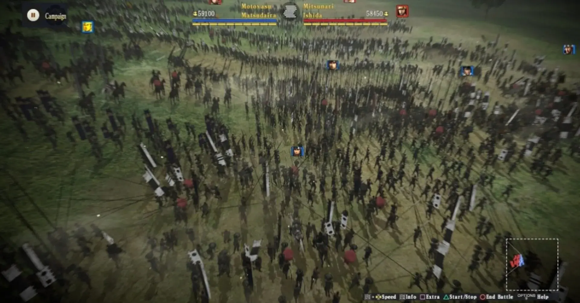 Nobunaga's Ambition: Sphere of Influence - akcja w grze