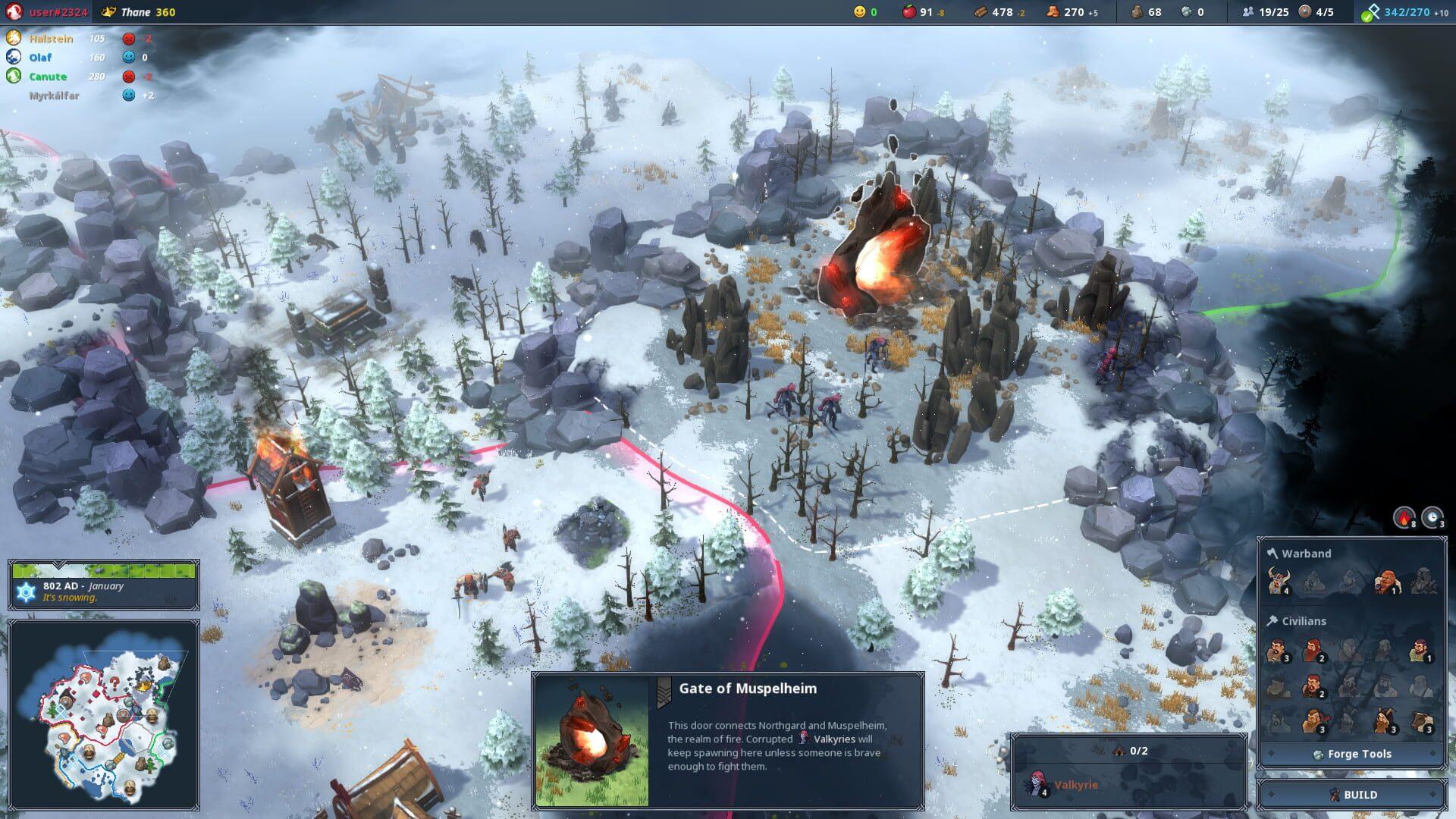 Northgard - gameplay screenshot