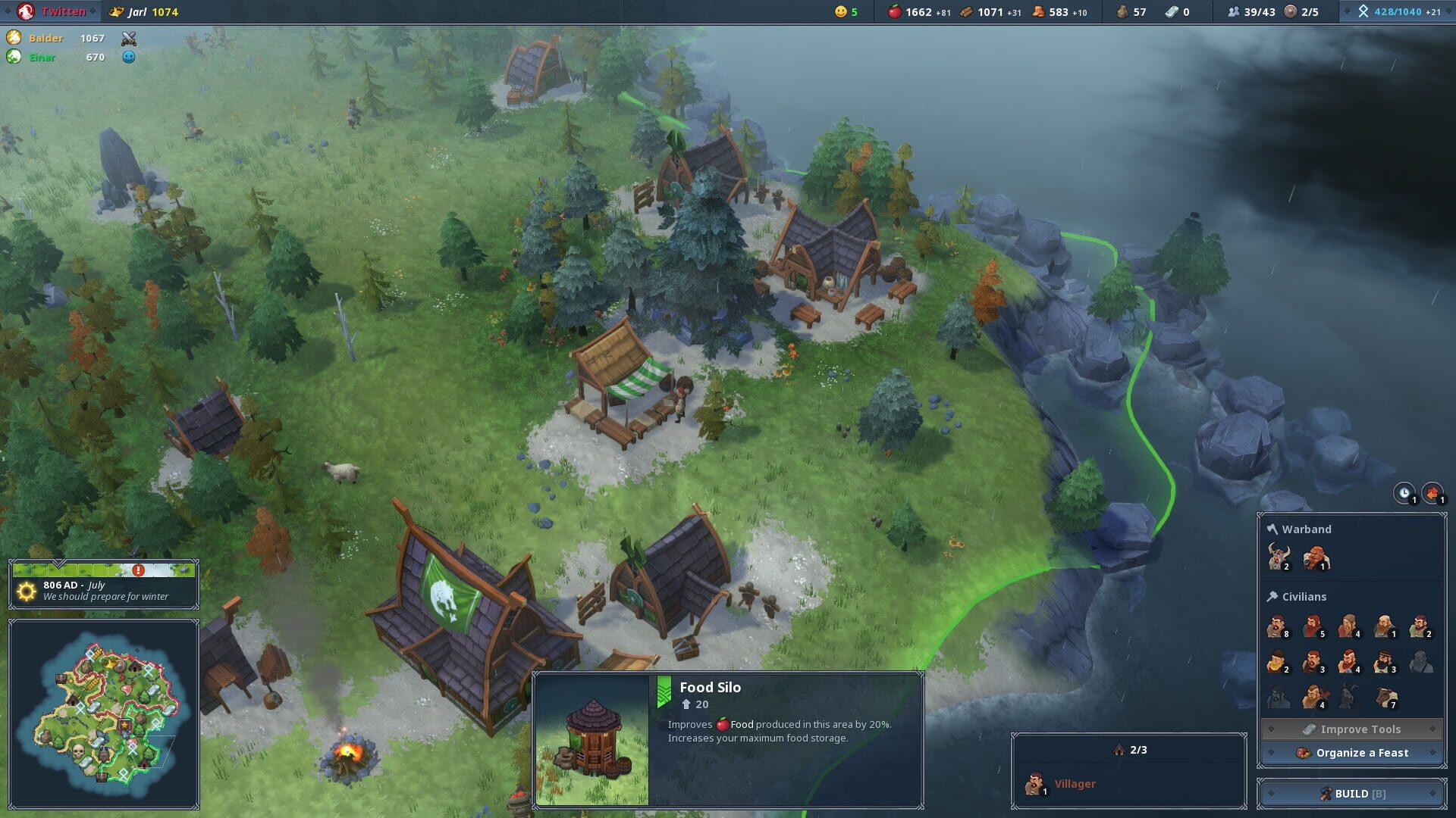 Northgard - screenshot wysokiej jakości