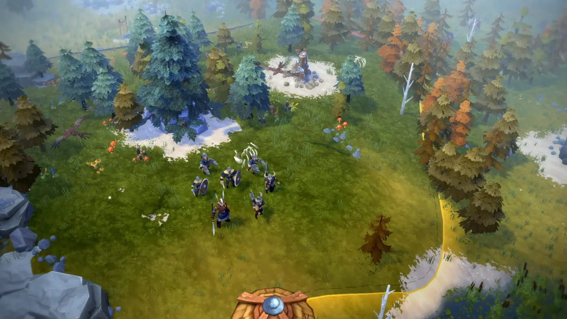 Northgard: Hræsvelg, Clan of the Eagle - akcja w grze