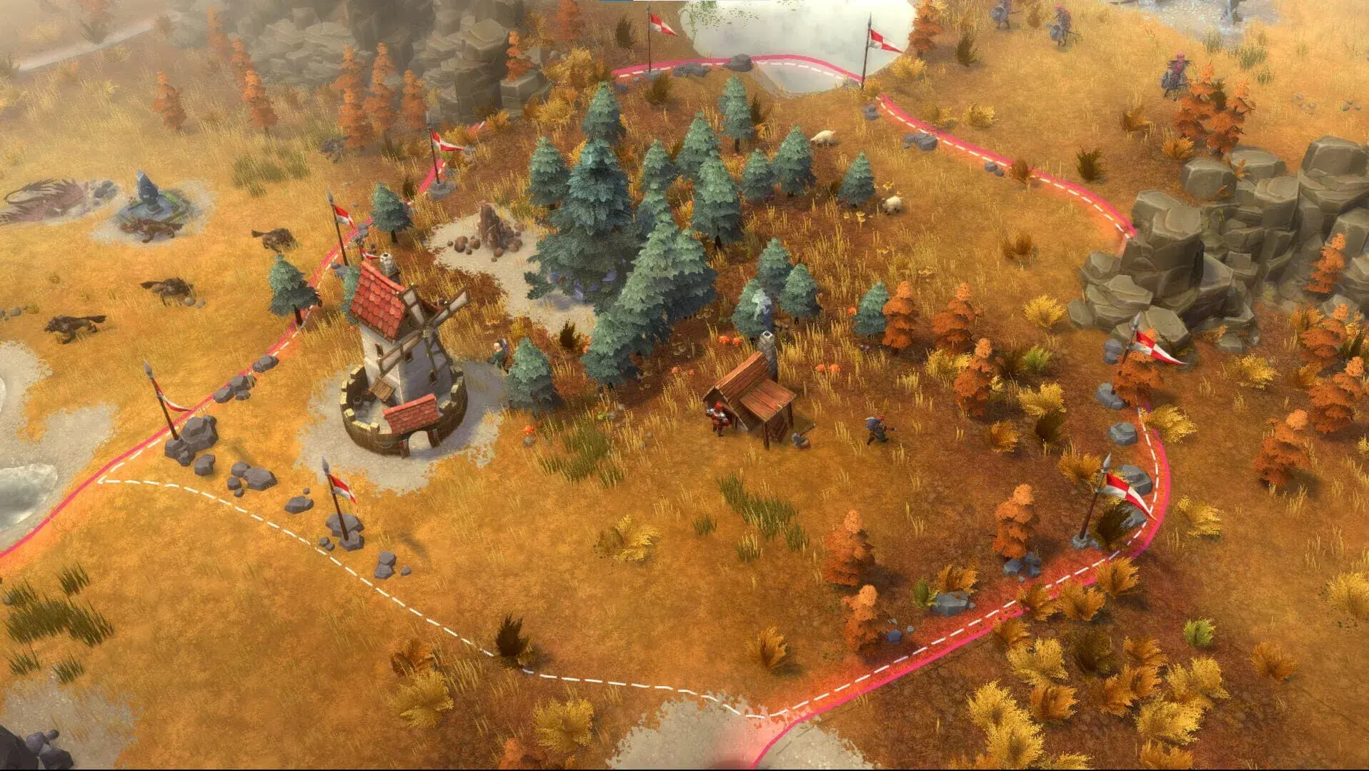 Northgard: Kernev, Clan of the Stoat - świat gry, lokacja
