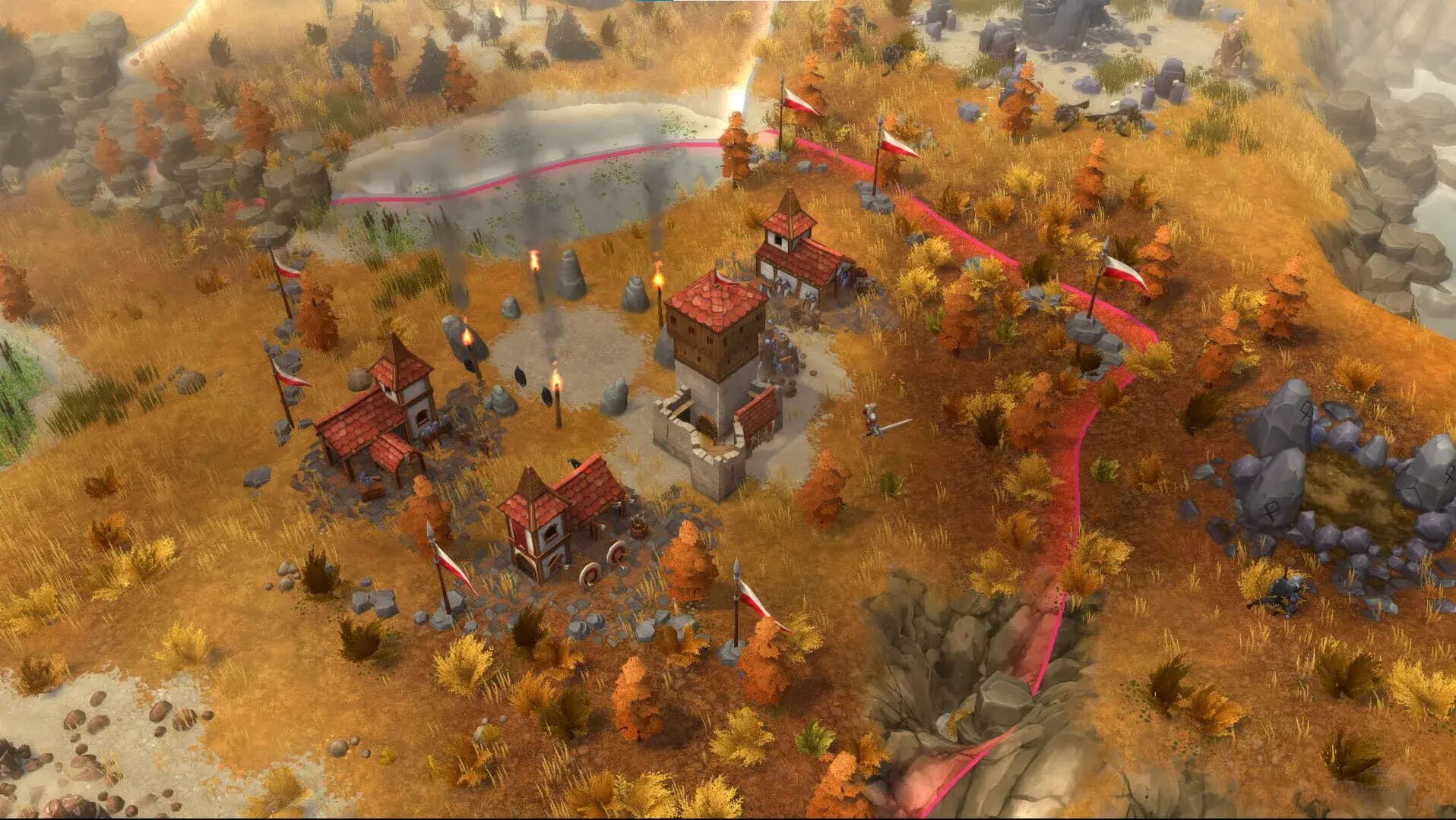 Northgard: Kernev, Clan of the Stoat - akcja w grze