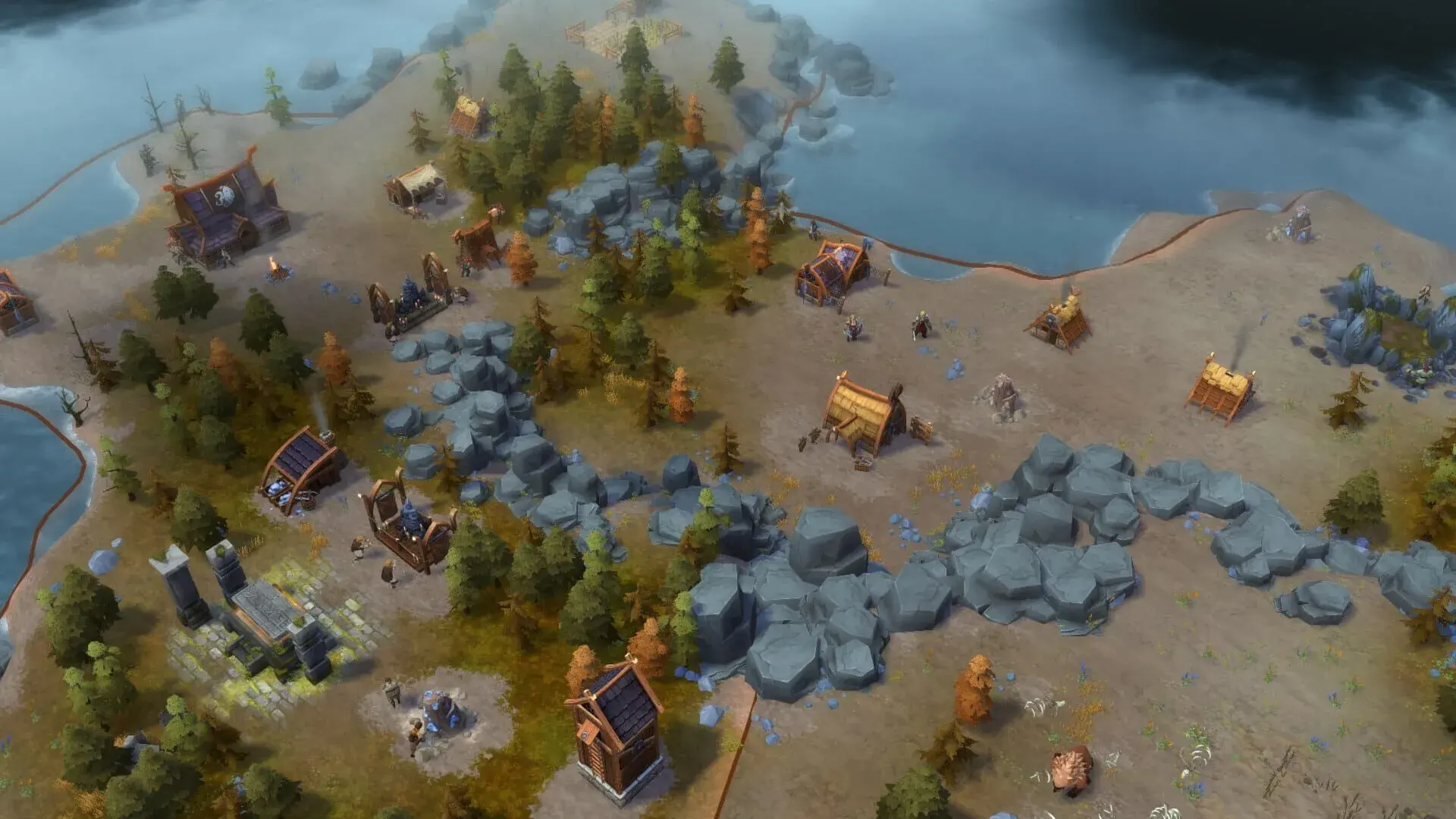 Northgard: Lyngbakr, Clan of the Kraken - główny screenshot z gry