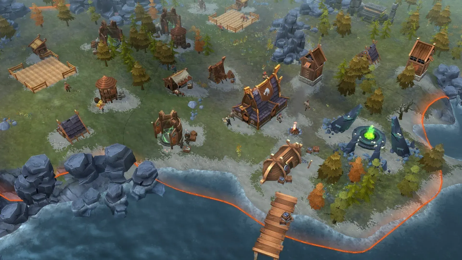 Northgard: Nidhogg, Clan of the Dragon - świat gry, lokacja