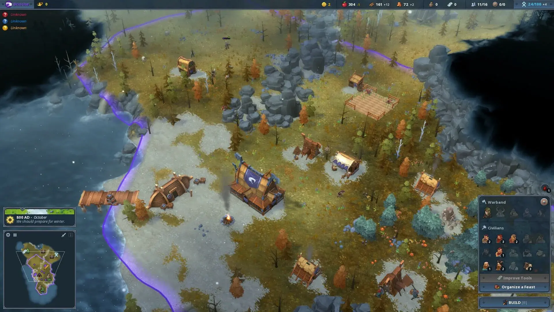 Northgard: Sváfnir, Clan of the Snake - gameplay screenshot
