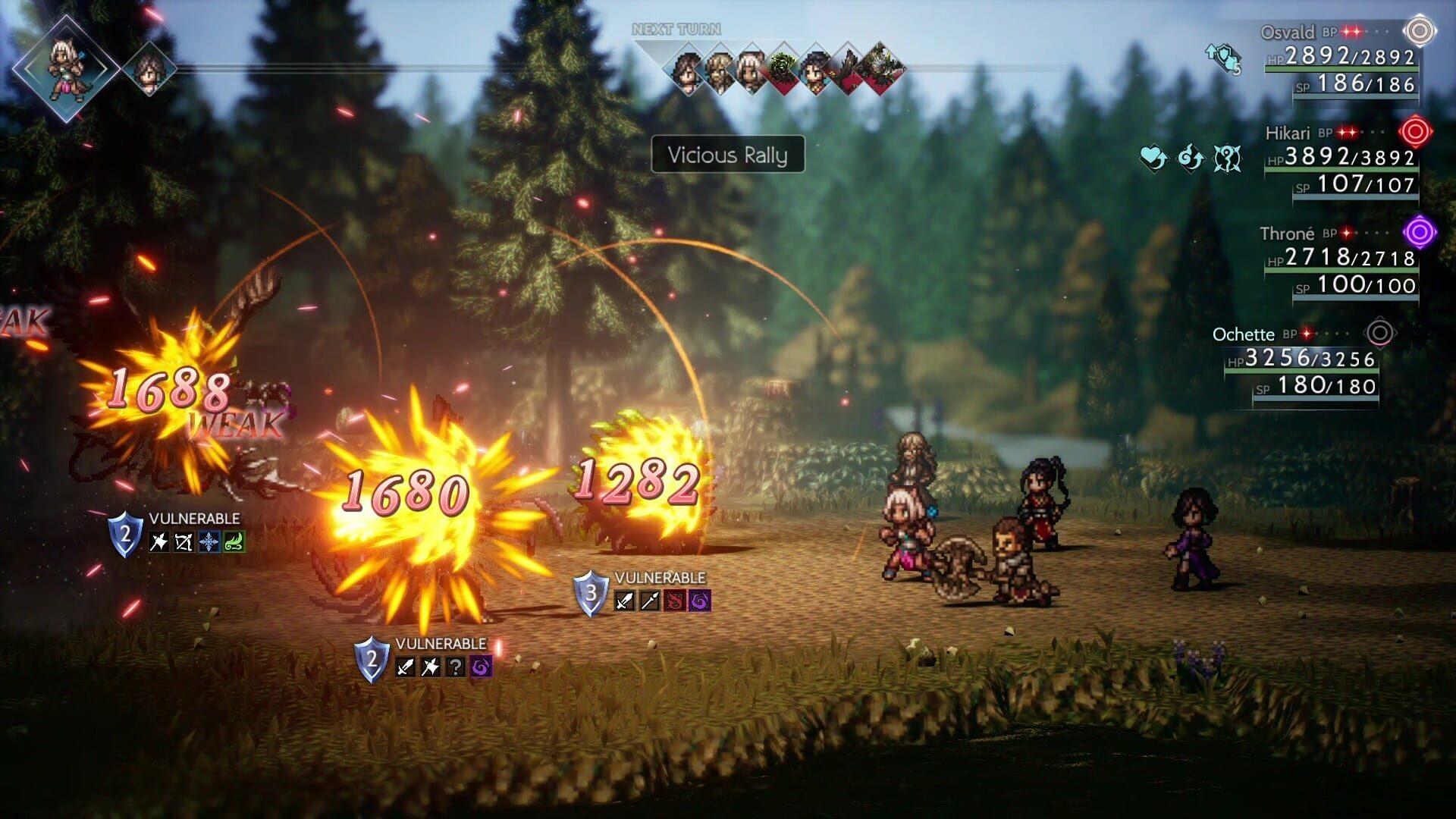 Octopath Traveler II - screenshot wysokiej jakości