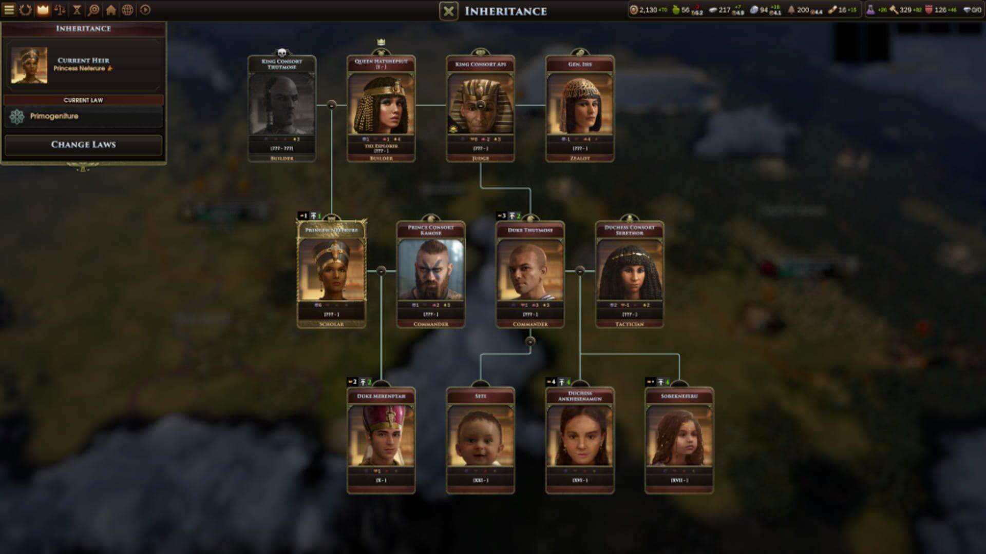 Old World - gameplay screenshot