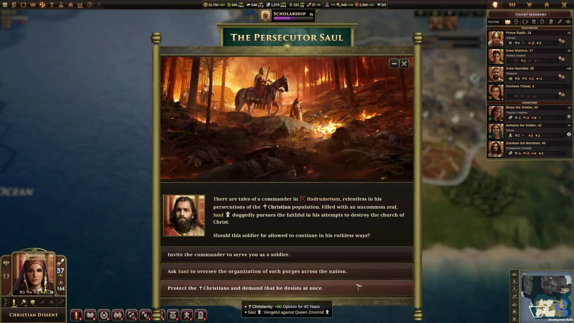 Old World: The Sacred and The Profane - główny screenshot z gry