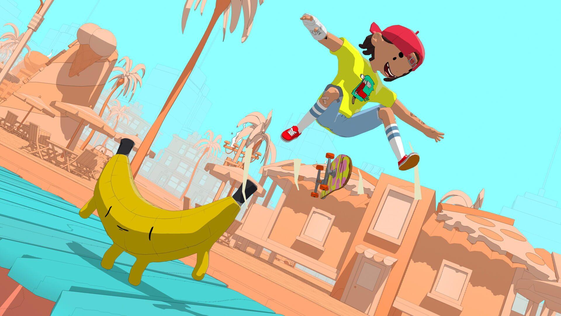 OlliOlli World - główny screenshot z gry