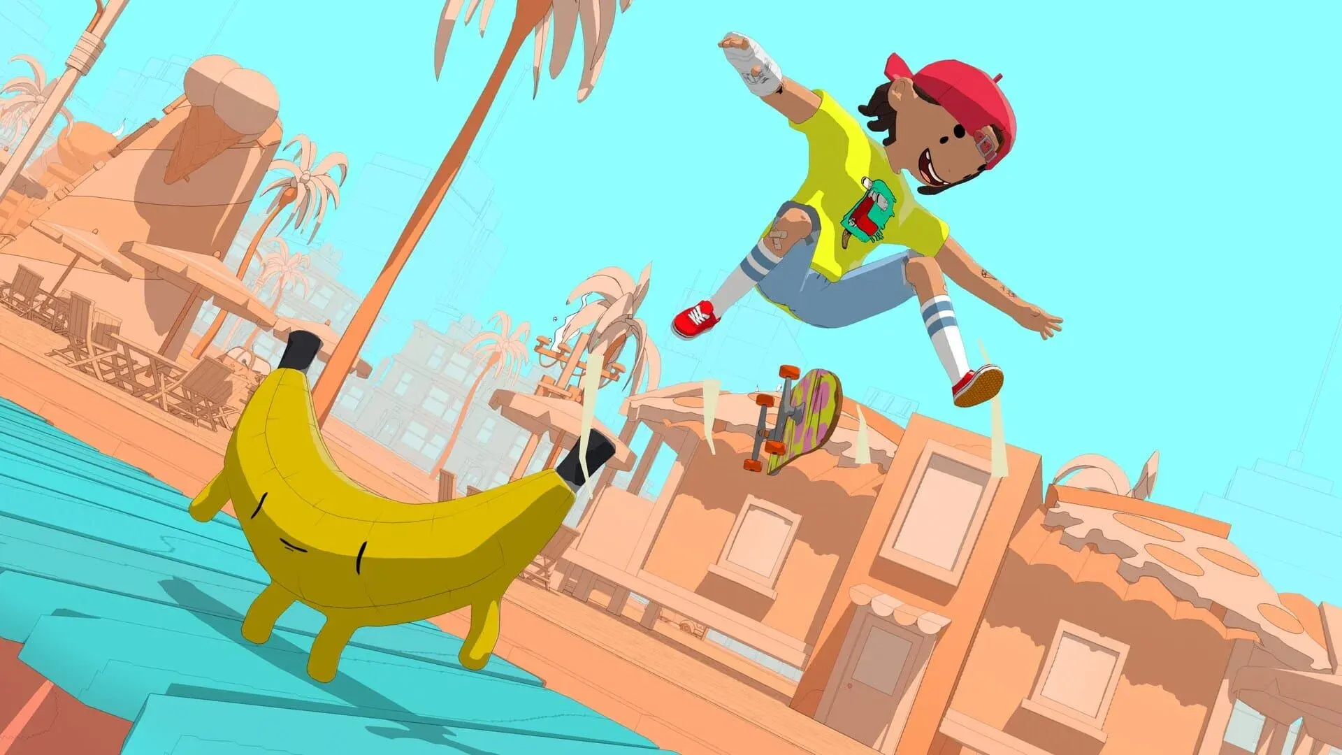 OlliOlli World: Rad Edition - świat gry, lokacja