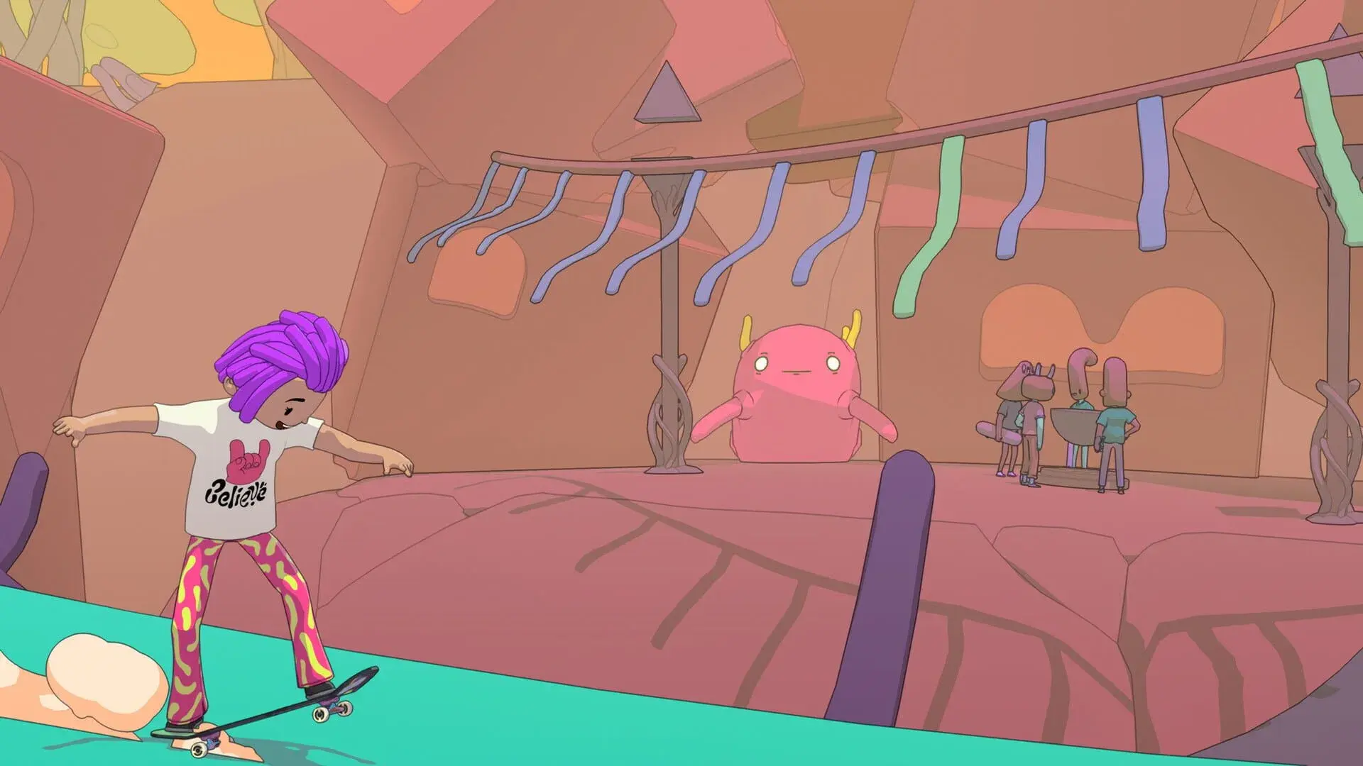 OlliOlli World: Void Riders - świat gry, lokacja