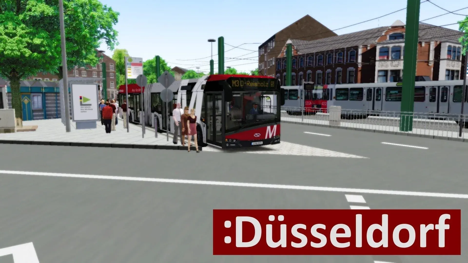 OMSI 2: Düsseldorf - główny screenshot z gry